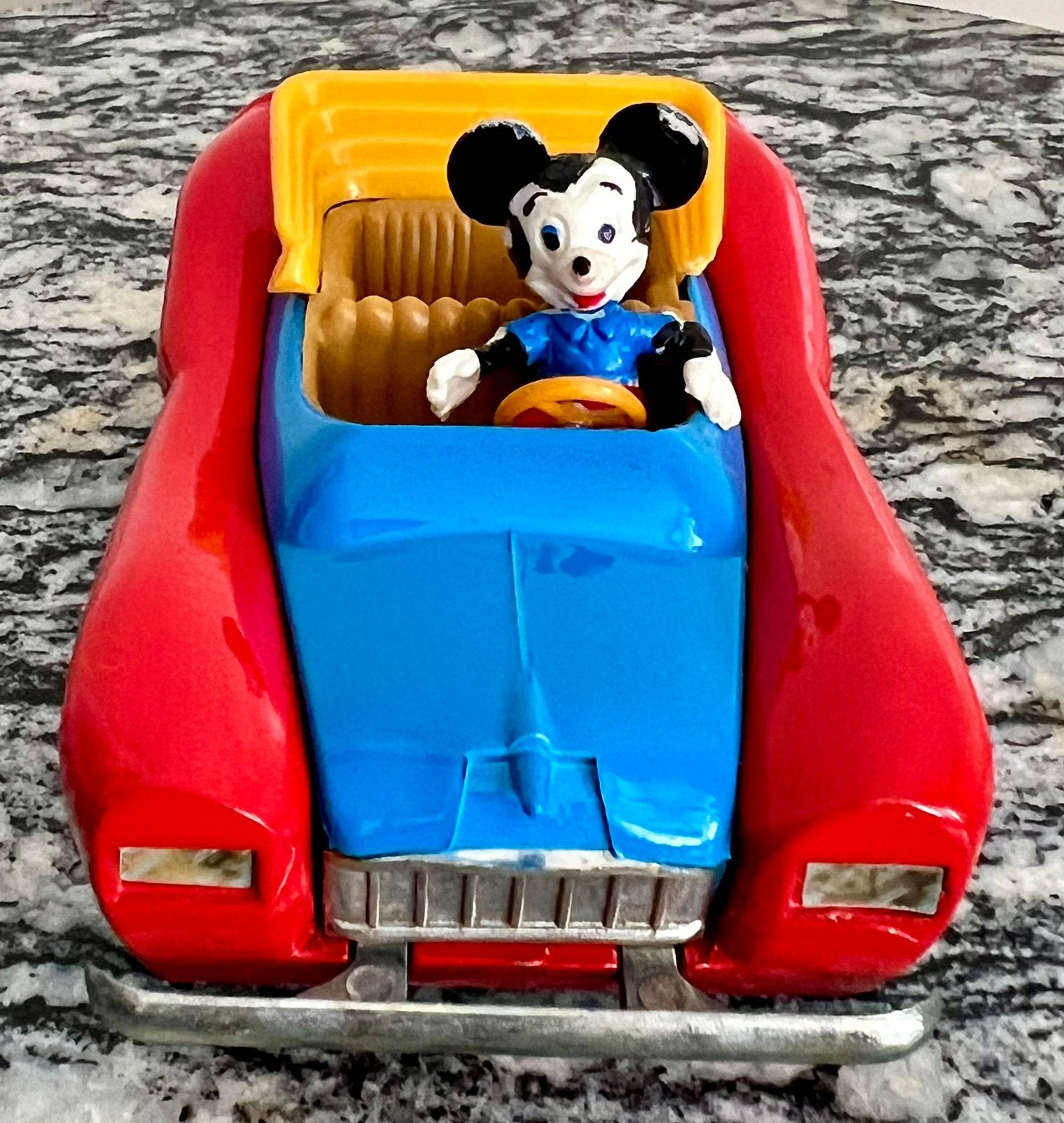 Vintage Politoys M No. 600 Disney Mickey Mouse Topolino, Ophalen, Mickey Mouse, Gebruikt, Overige typen