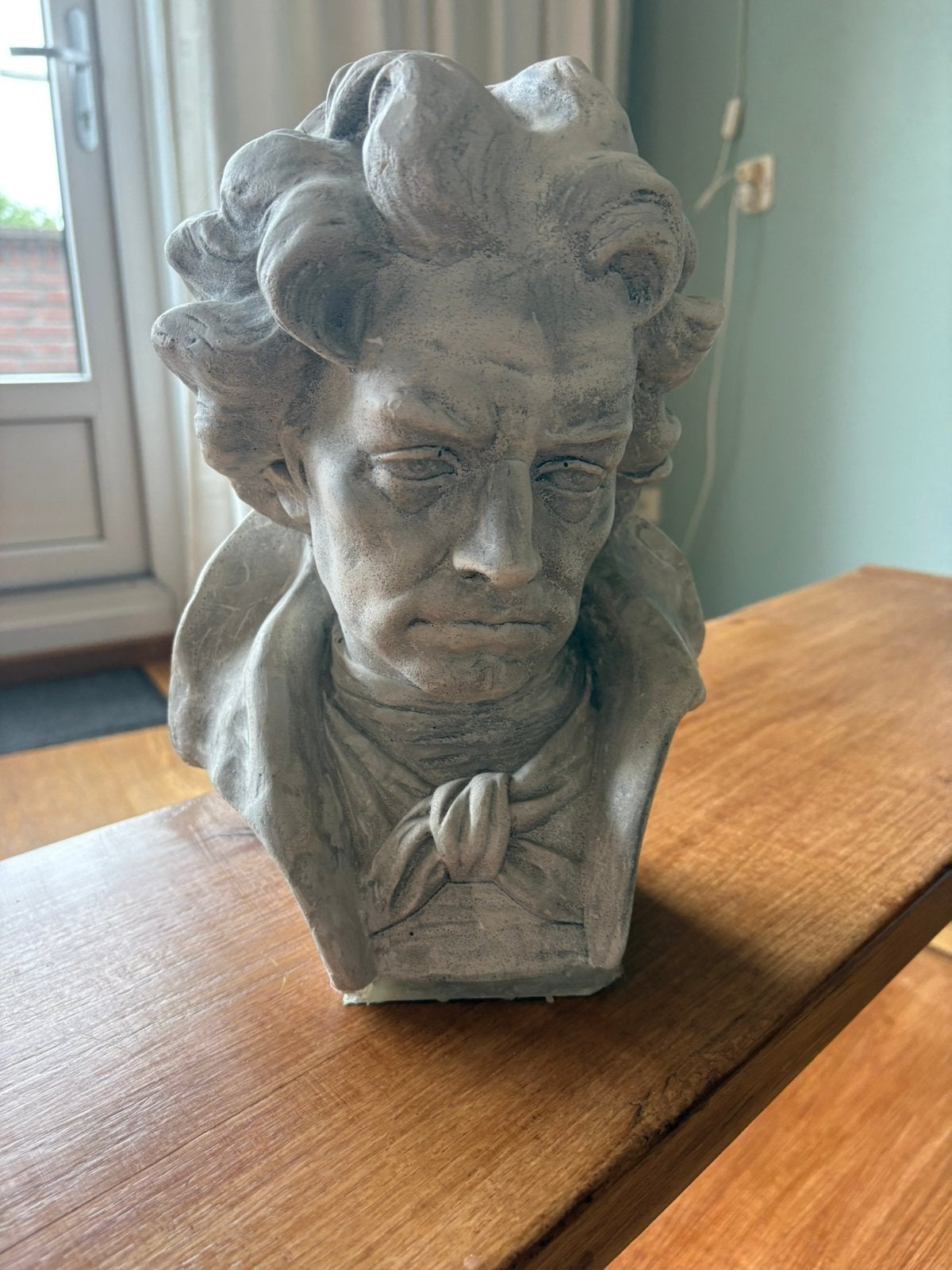 Beeld van Beethoven, Ophalen, Gebruikt