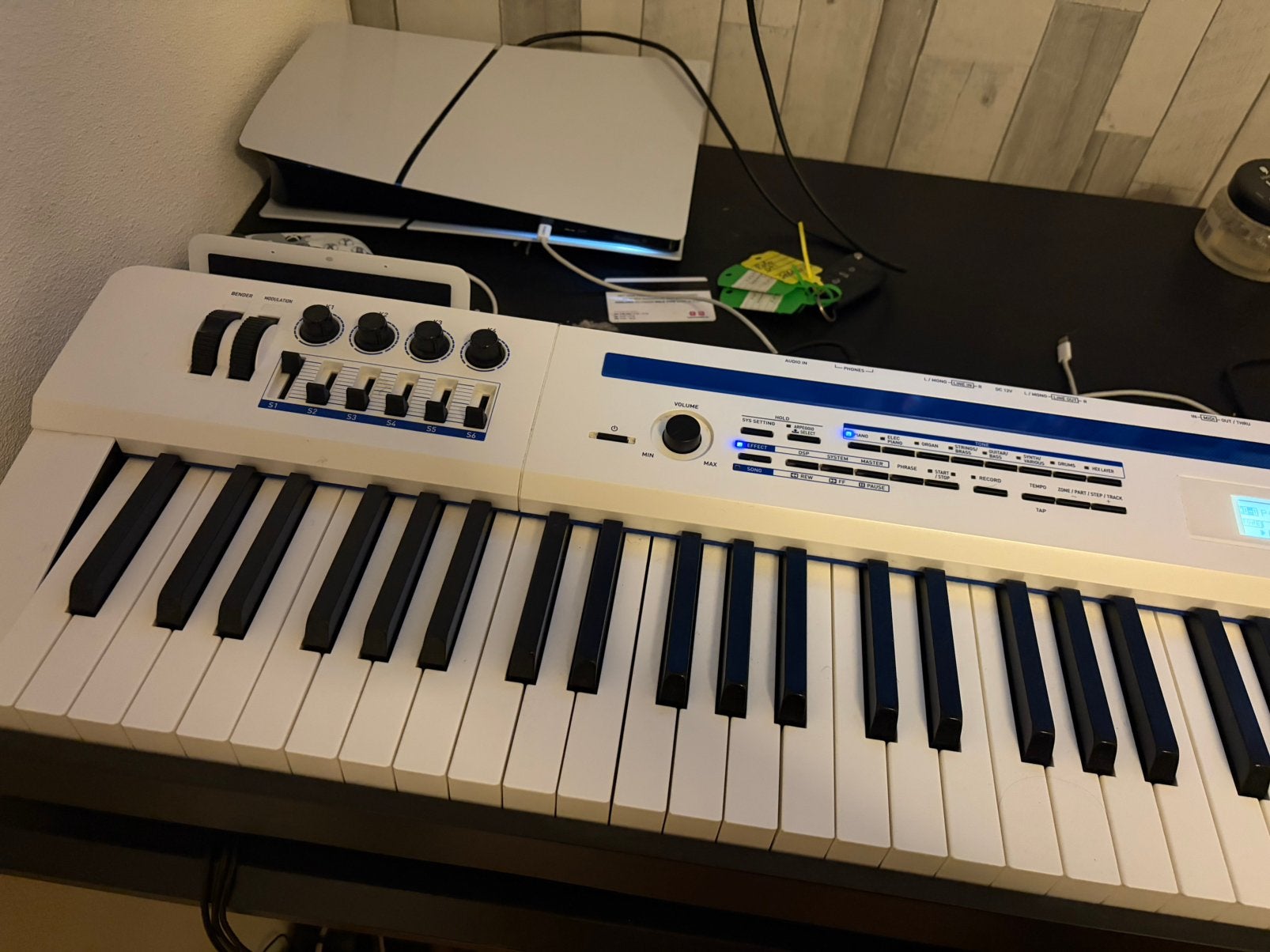 Casio Privia PX-5S Stage Piano + Tas, Pedaal & Koptelefoon, Ophalen, Zo goed als nieuw, 88 toetsen, Casio