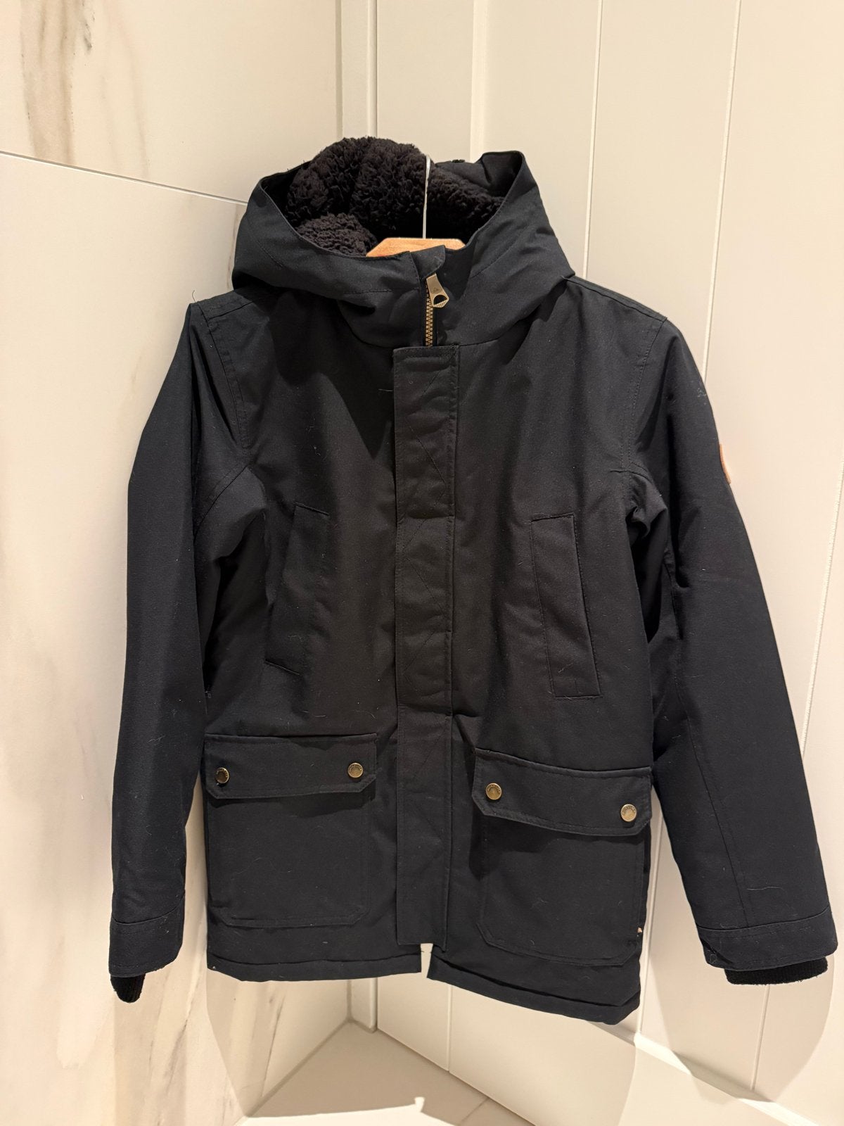Quiksilver winterjas voor jongens, maat 158, Ophalen of Verzenden, Gebruikt, Jongen