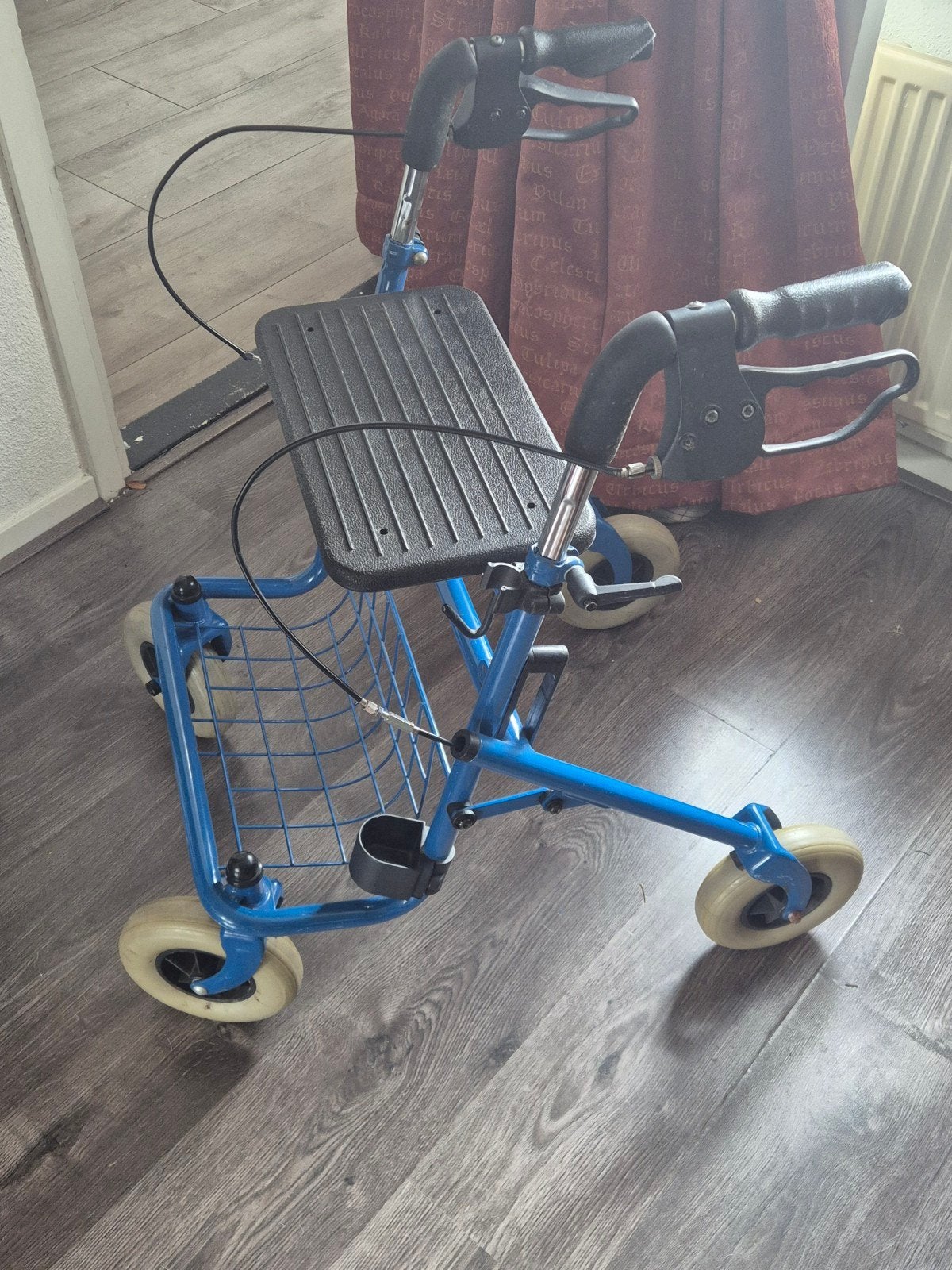 blauwe rollator, Ophalen of Verzenden