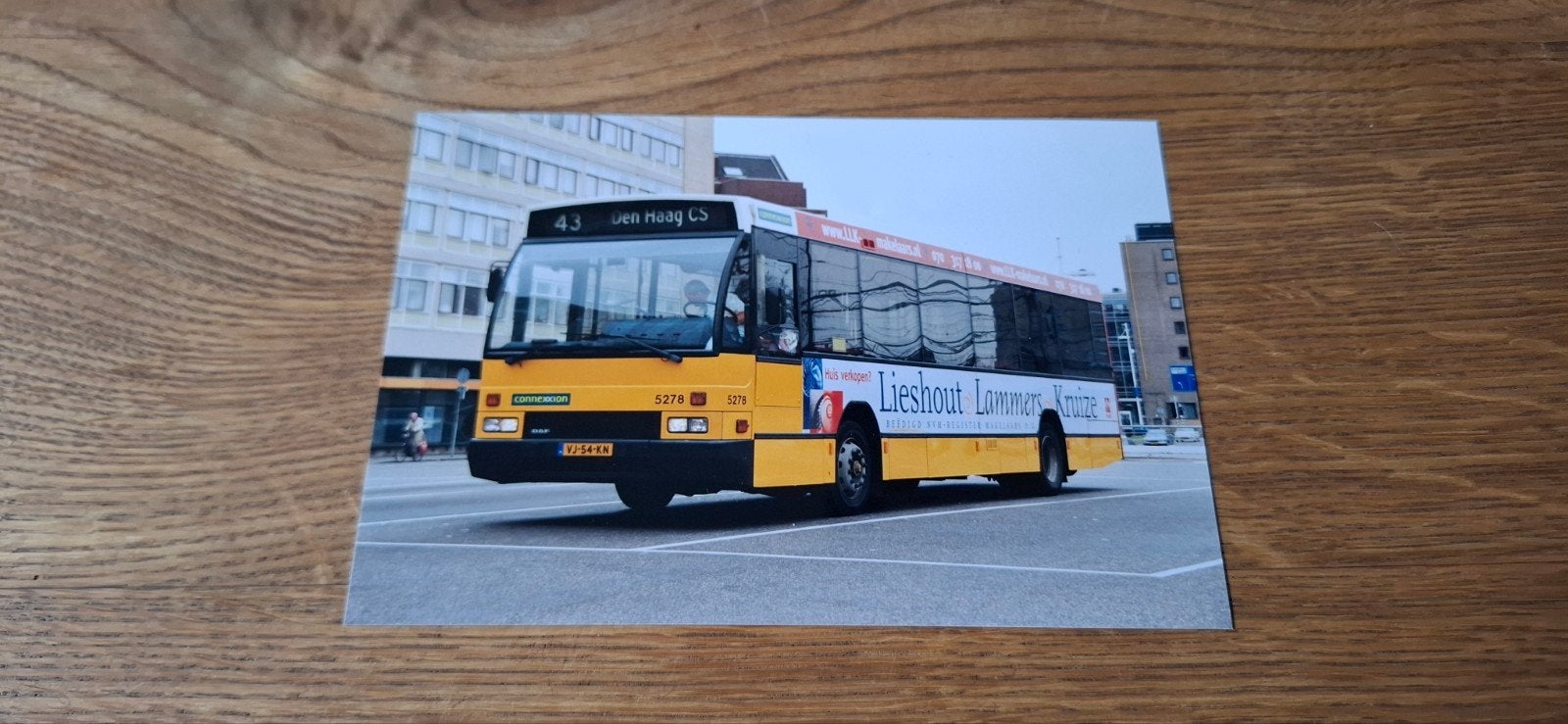 Bus foto Connexxion 5278 - Leiden 2002, Ophalen of Verzenden, Zo goed als nieuw, Bus of Metro, Overige typen