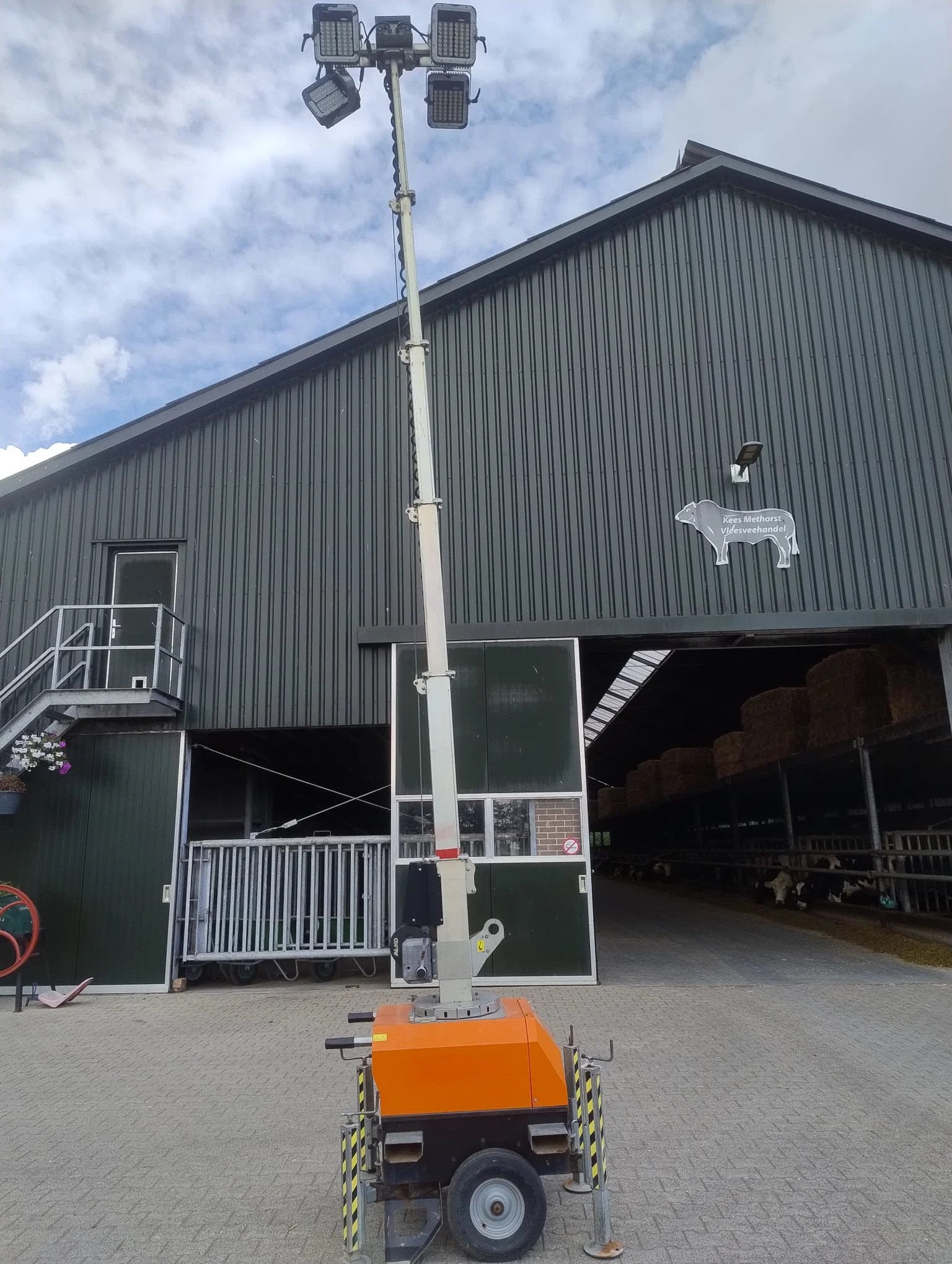 lichtmast mobiele lichtmast 230v lichtmast, Jan methorst, Schaffelaar.deglind@gmail.com, Schoonderbekerweg 2
3794NB  De Glind, NL