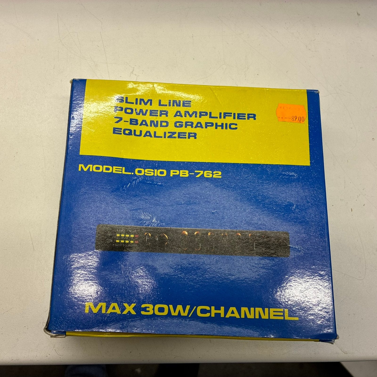Osio old achool eq/booster, Ophalen of Verzenden, Zo goed als nieuw
