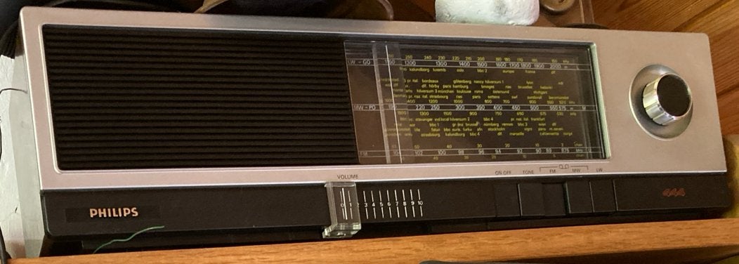 Philips radio 444, Ophalen