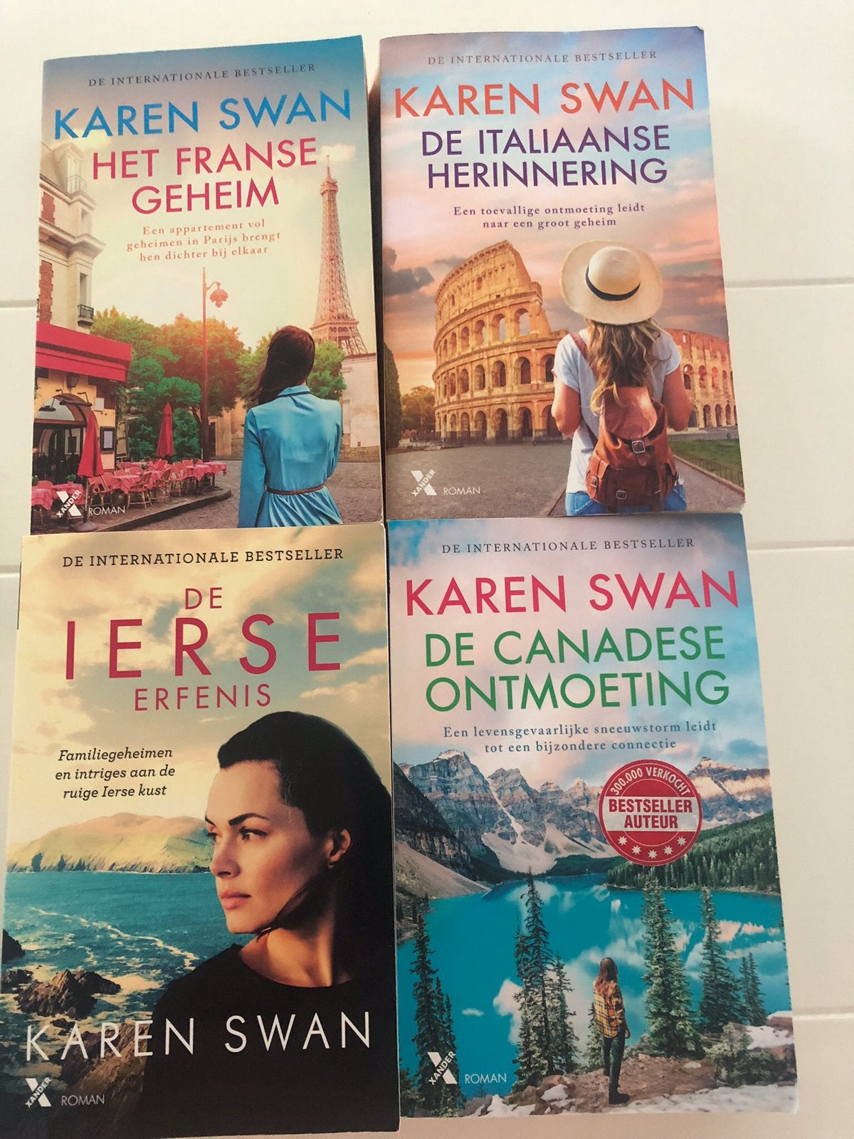Karen Swan, 4 romans, o.a. De Italiaanse herinnering (2025), Boeken, Ophalen of Verzenden, Zo goed als nieuw