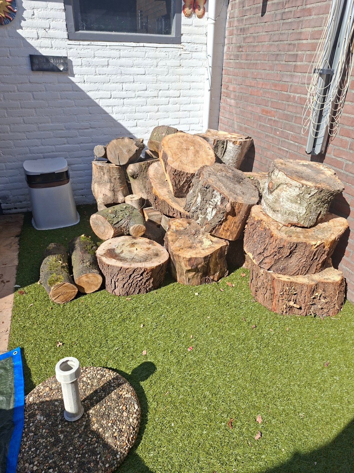 openhaardhout, Tuin en Terras, Haardhout, Minder dan 3 m³, Ophalen