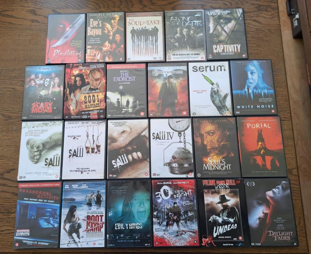 Dvd & bluray collectie te koop aangeboden, Alle leeftijden, Ophalen of Verzenden, Zo goed als nieuw