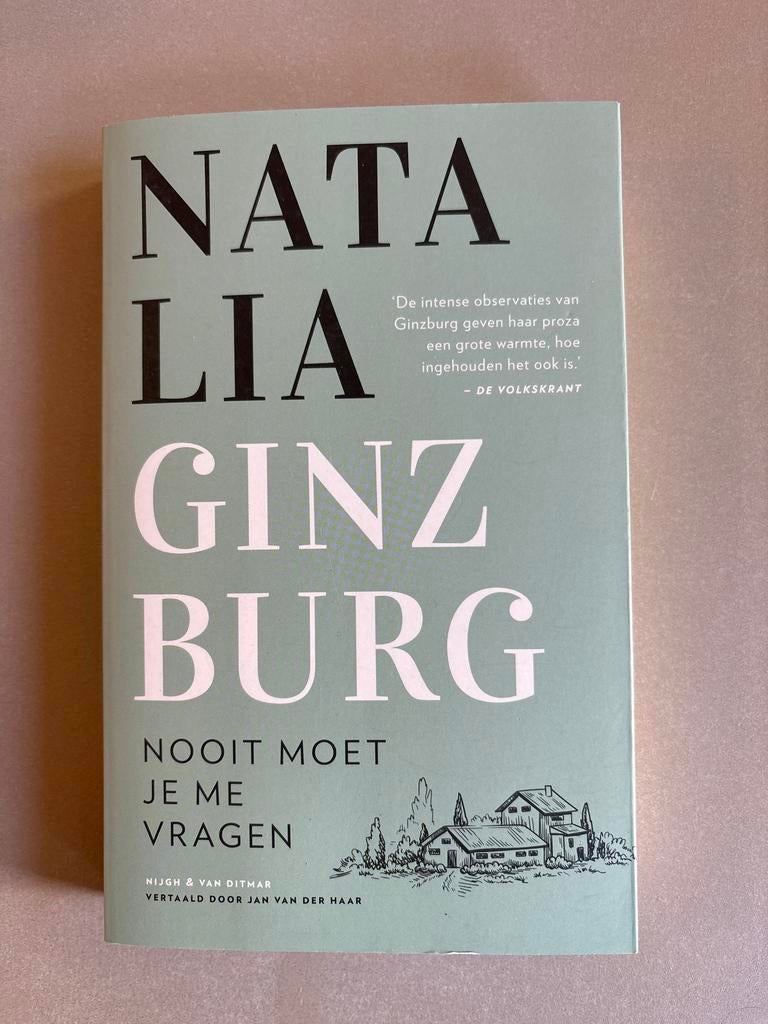 Natalia Ginzburg - Nooit moet je me vragen, Ophalen of Verzenden, Nieuw, Natalia Ginzburg