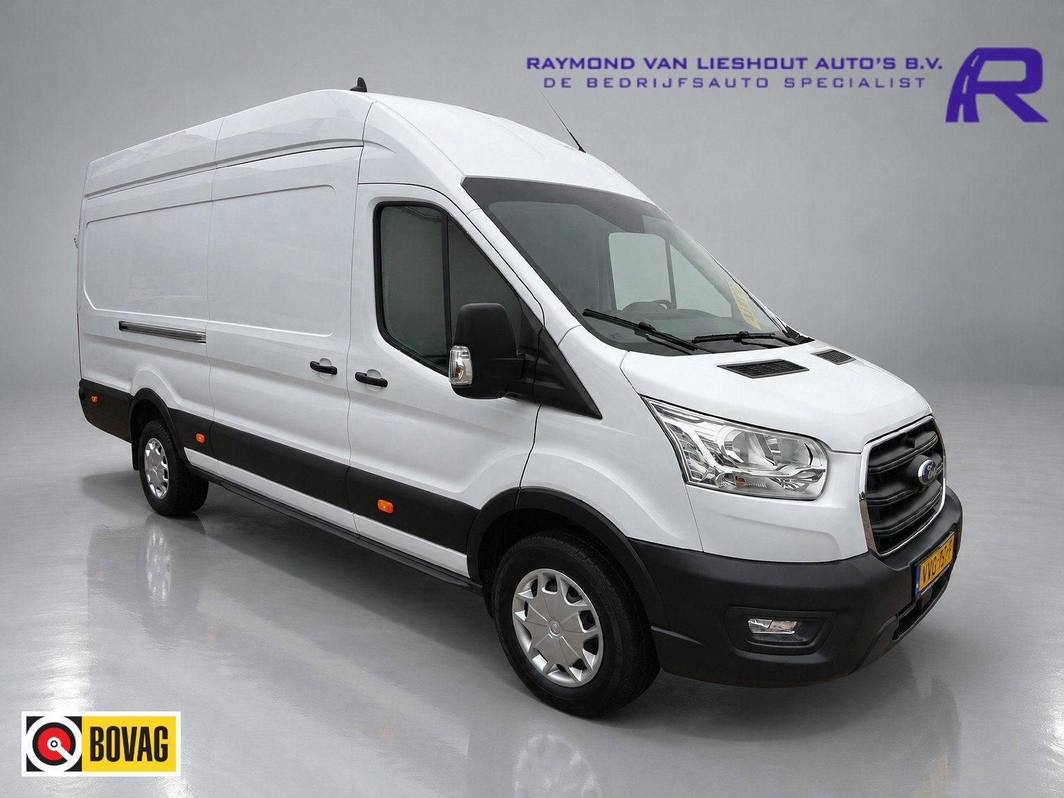 Ford Transit 350 2.0 TDCI L4H3 Trend RWD AIRCO 3 ZITPLAATSEN, 13 km/l, Dealer onderhouden, 4 cilinders, Wit
