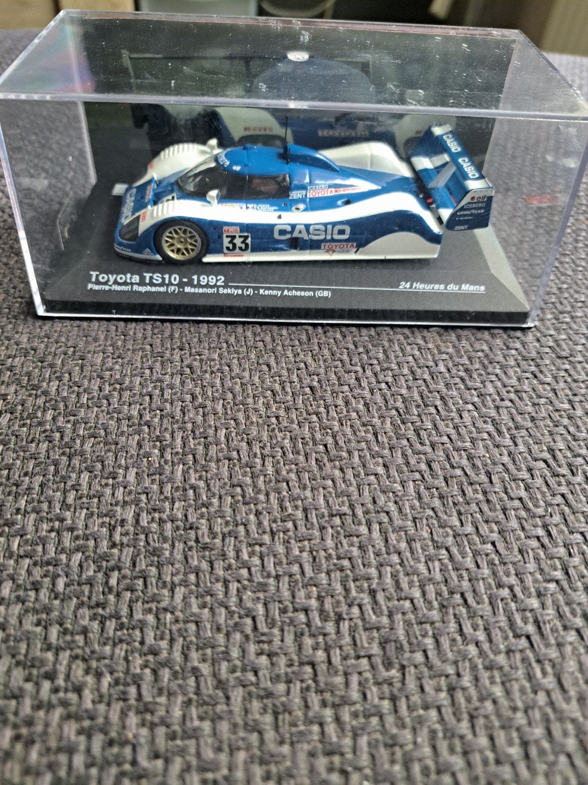 altaya ixo model toyota ts 10 le mans 1992, Hobby en Vrije tijd, Overige merken, Altaya ixo model, Auto, Ophalen of Verzenden