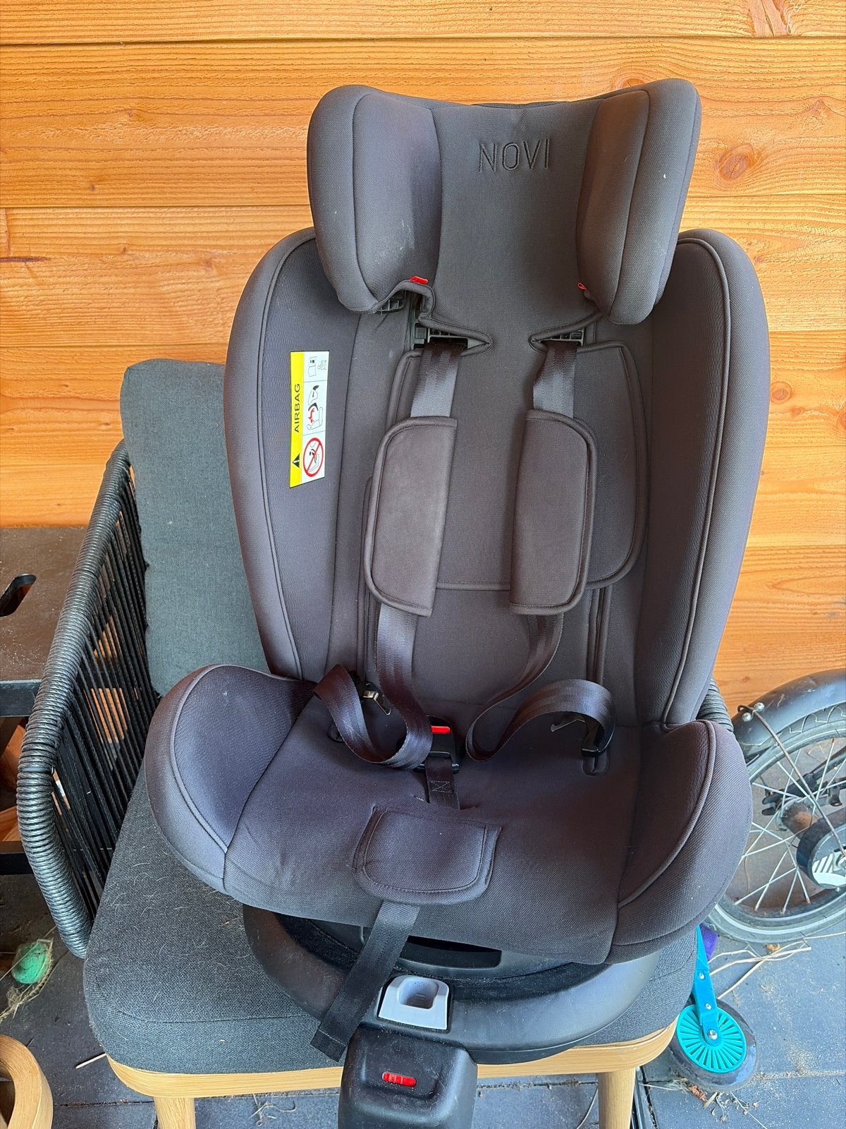 Novi autostoel isofix, Gebruikt, 0 t/m 18 kg, Verstelbare rugleuning, Isofix