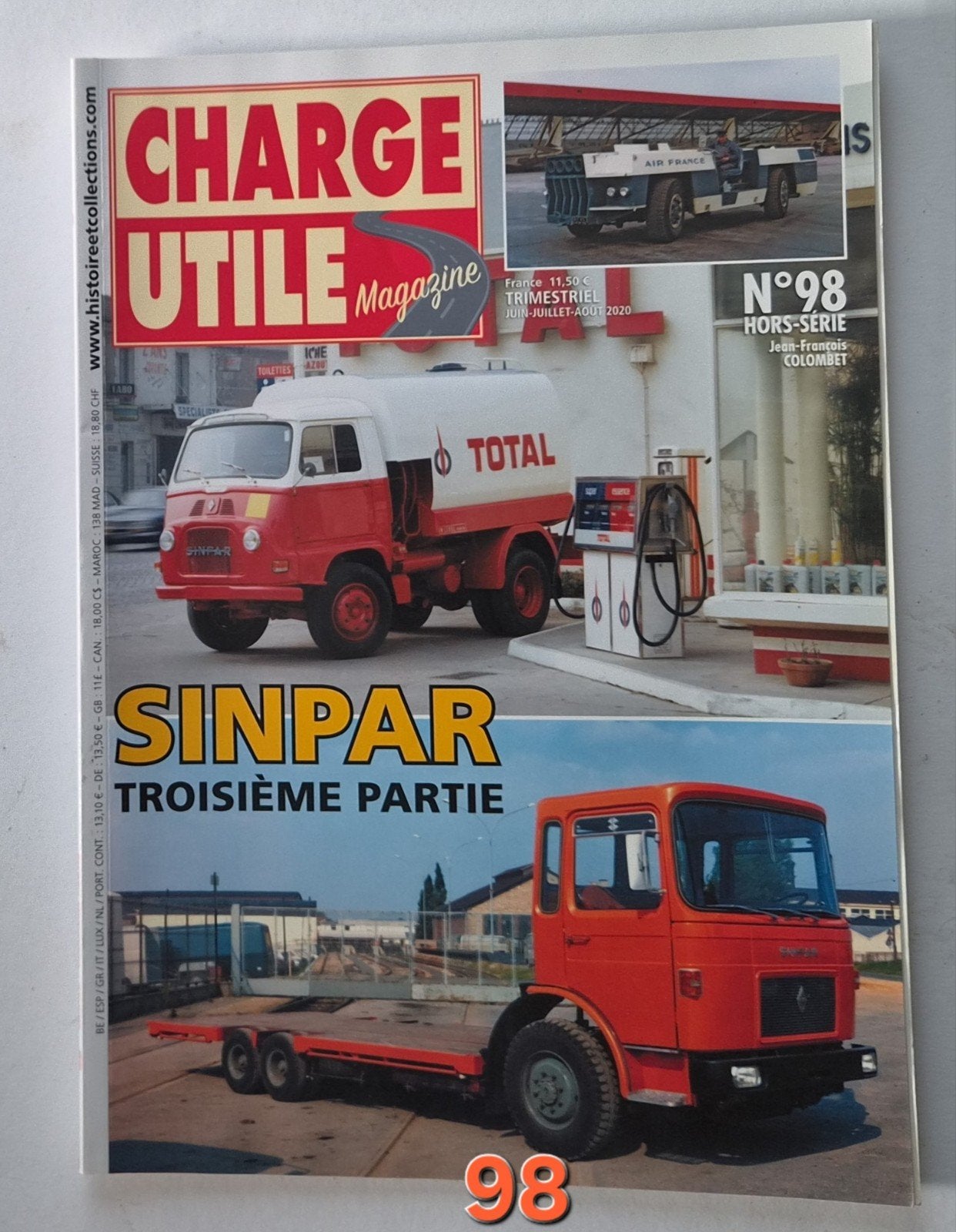 Charge Utile Hors-Série nr 98 - Sinpar Troisième Partie, Ophalen of Verzenden, Gelezen, Overige merken, Jean-François Colombet