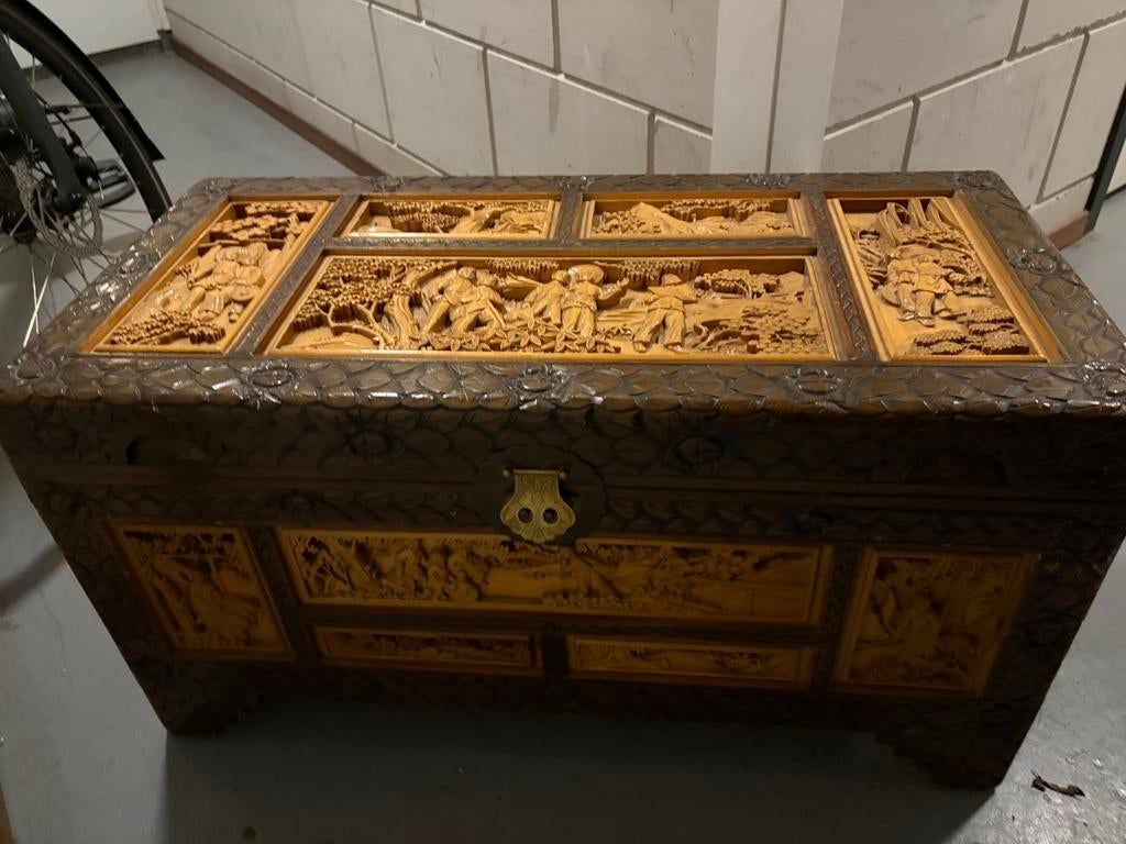 Dekenkist, Ophalen of Verzenden, 50 tot 100 cm, Minder dan 50 cm