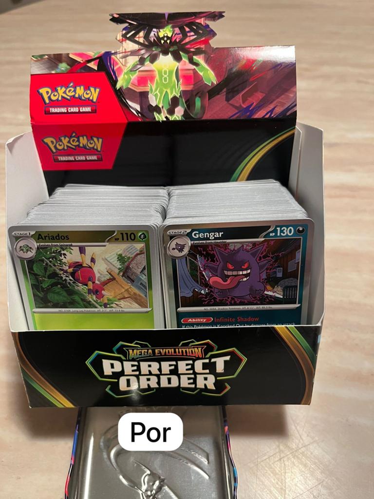 Pokémon Perfect Order Kaartenbox / ASC / MEG / POR + BULK, Ophalen of Verzenden, Nieuw, Meerdere kaarten