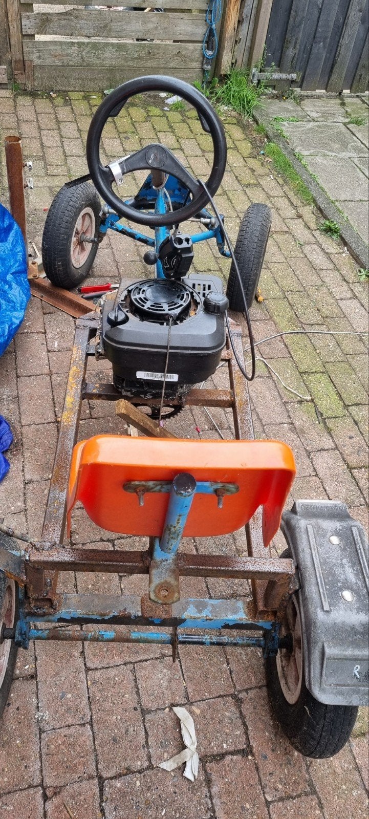 Skelter met motor - project, aandrijving nodig, Ophalen, Gebruikt, Overige merken, Motor