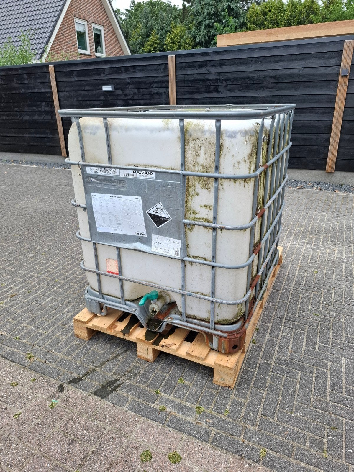 Ibc container, Tuin en Terras, 150 liter of meer, Ophalen