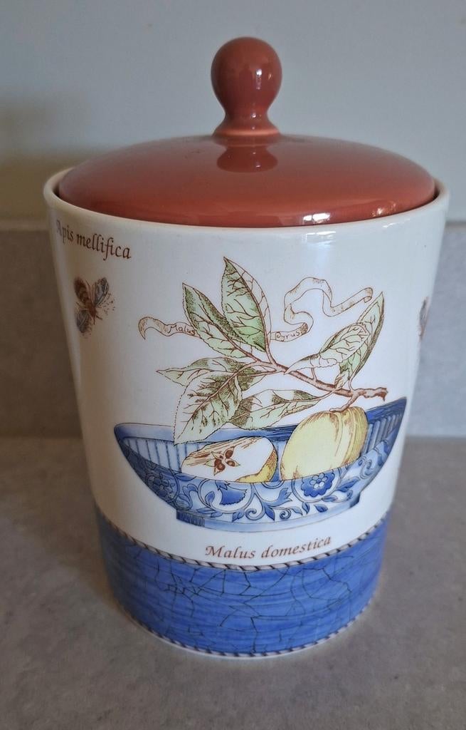 Wedgwood Sarah's Garden Voorraadpot - Malus Domestica -, Overige typen, Ophalen of Verzenden, Zo goed als nieuw, Wedgwood