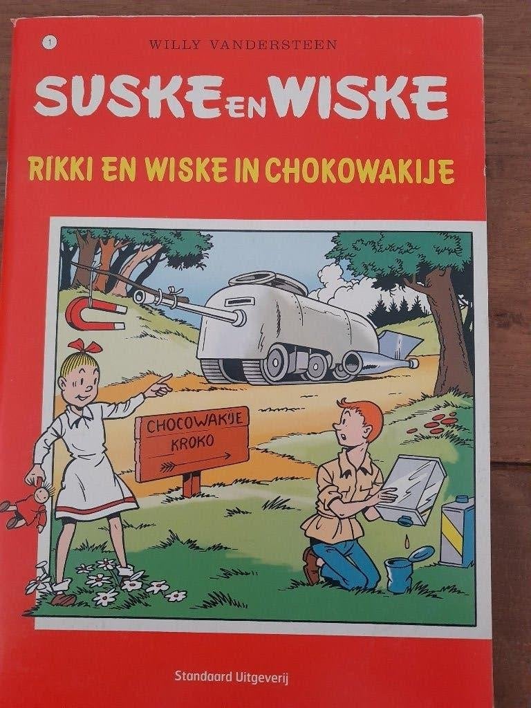 Suske en Wiske, Rikki en Wiske in Chokowakije W. Vandersteen, Eén stripboek, Ophalen of Verzenden, Willy Vandersteen
