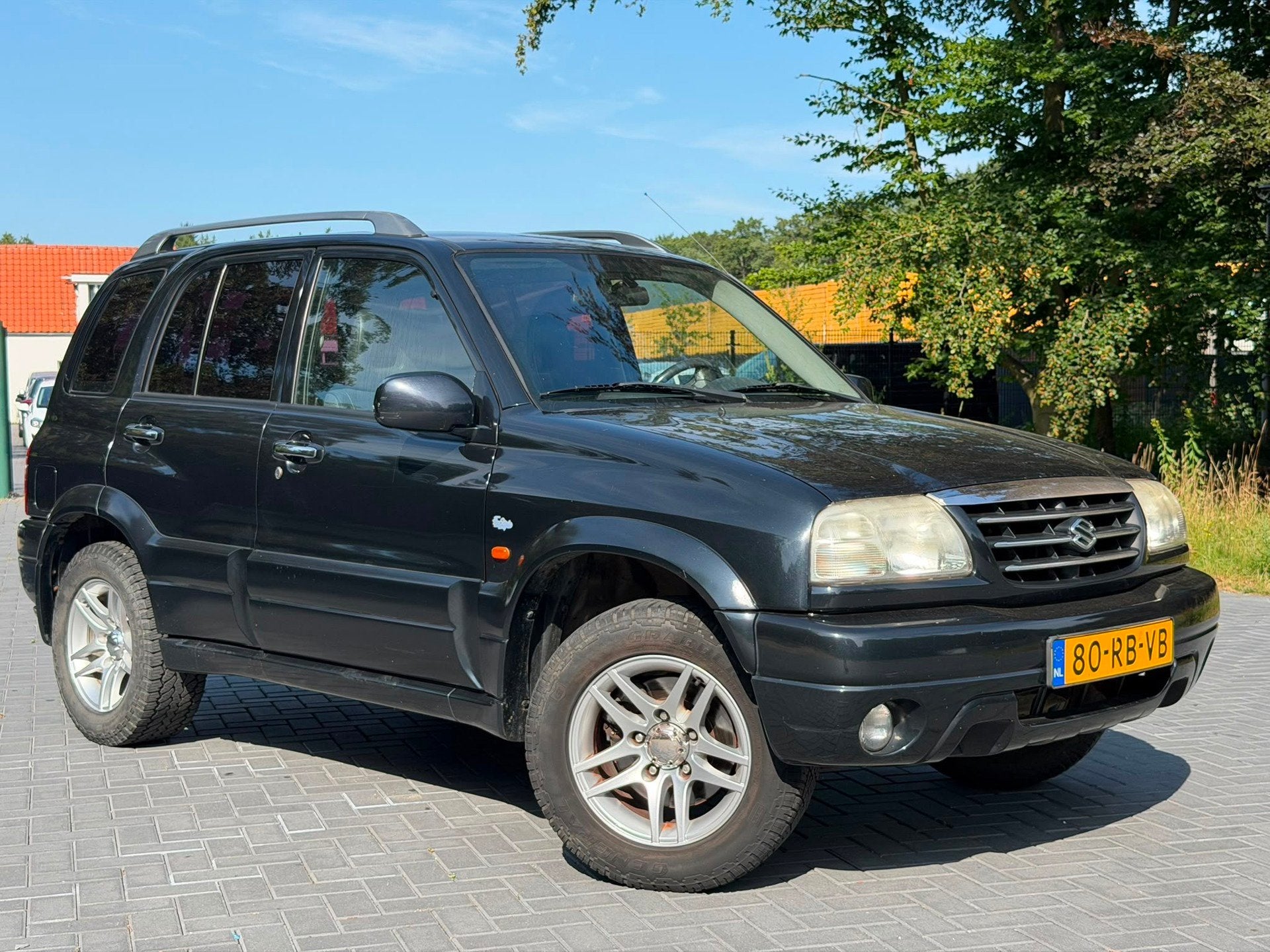 Suzuki Grand Vitara 2.0 FreeStyle-3 4WD/Automaat/Airco/Leer/, Auto's, Suzuki, Automaat, Dealer onderhouden, Grand Vitara, Zwart