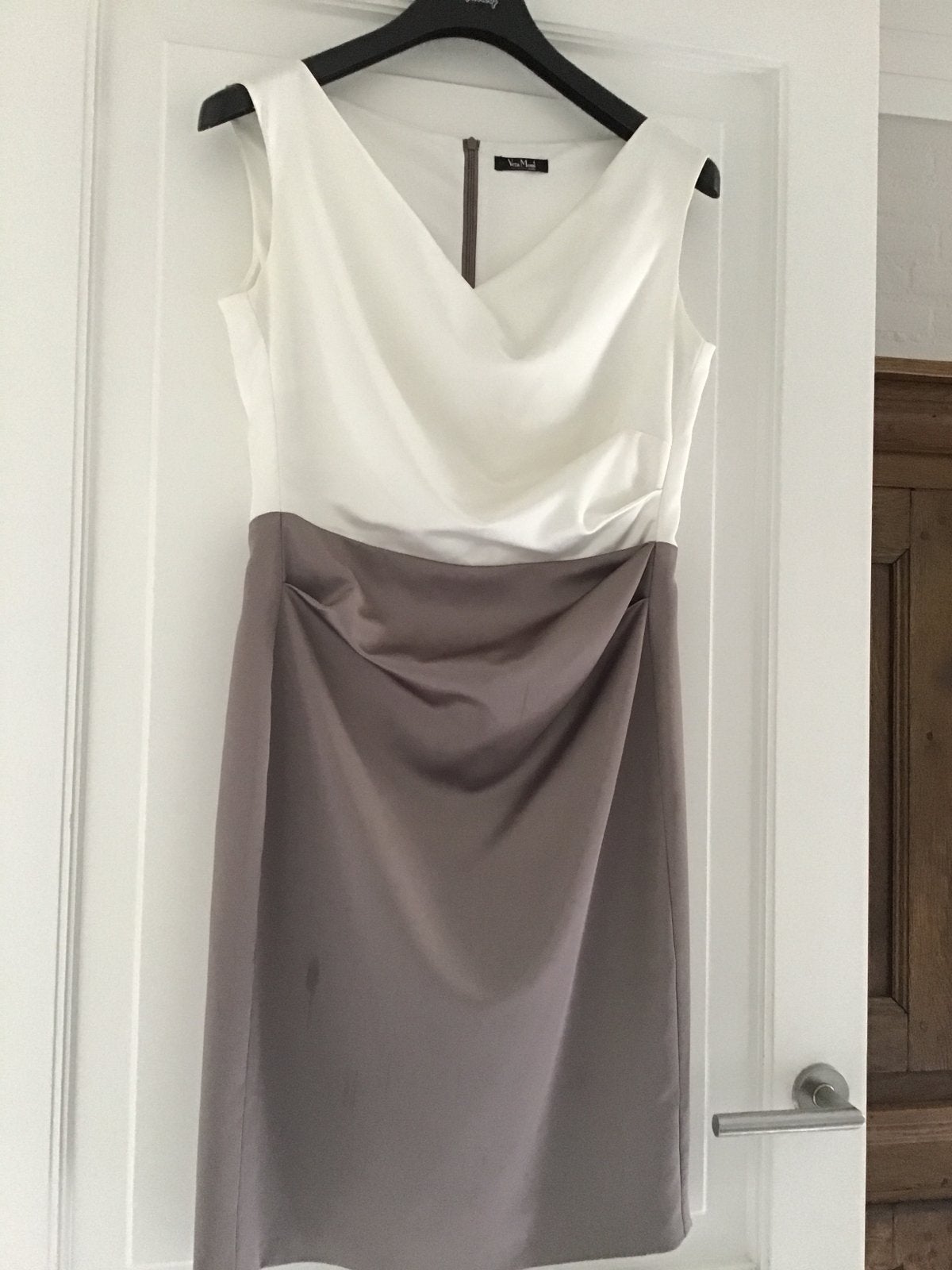 Elegante jurk maat 38 - Vera Mont, Maat 38/40 (M), Wit, Ophalen of Verzenden, Zo goed als nieuw