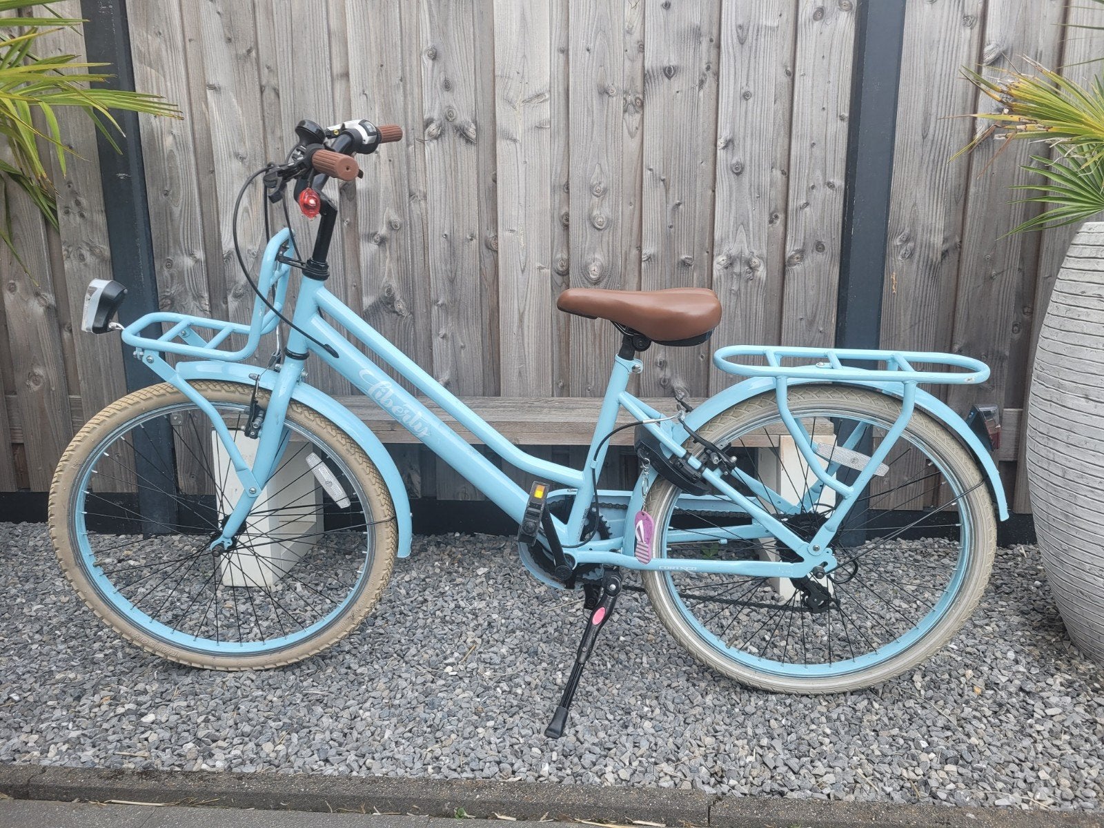 meisjes fiets 24 inch, Fietsen en Brommers, Ophalen, 24 inch, Velgrem, Versnellingen