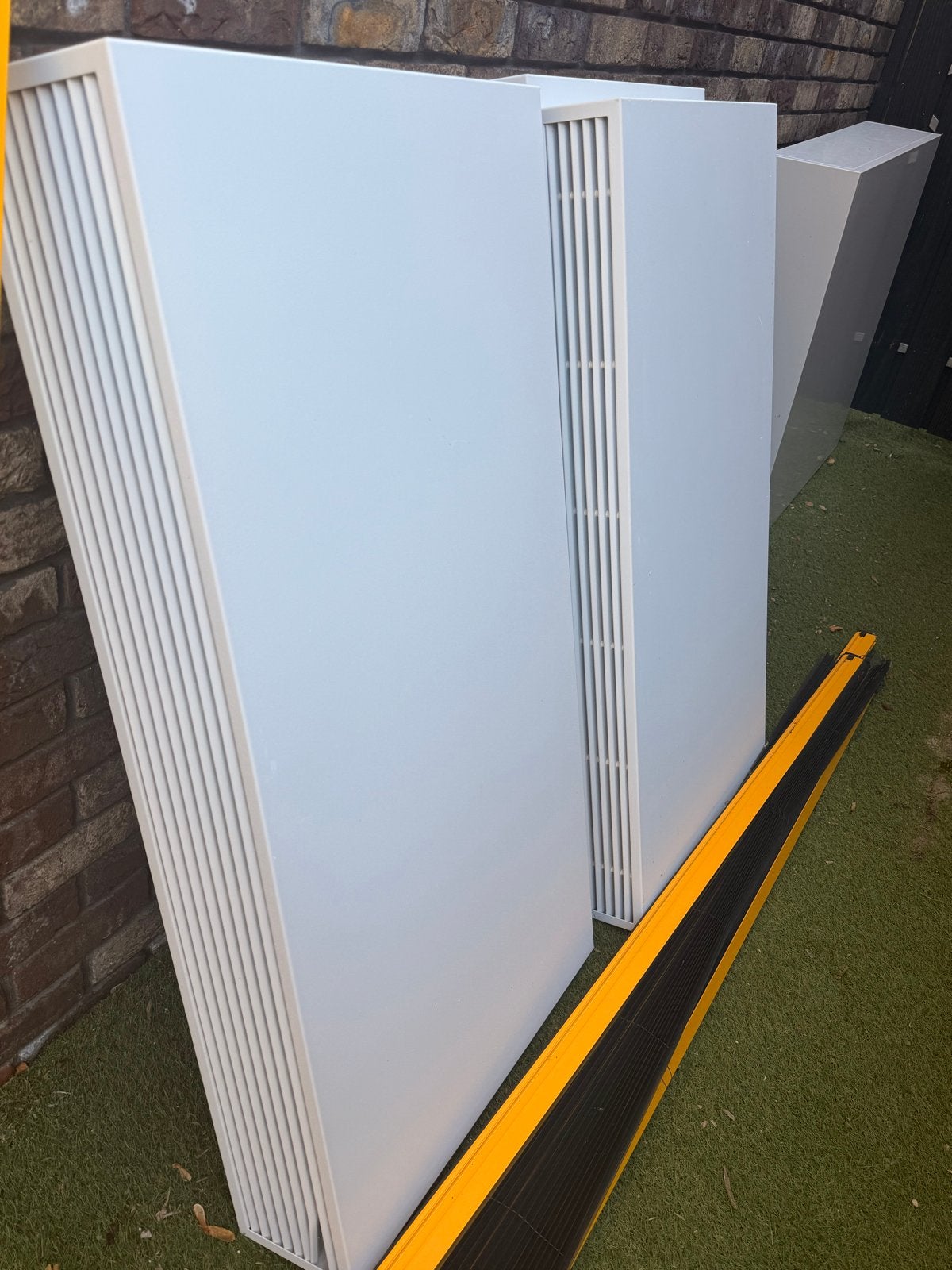 4x Witte Radiatorombouw Jaga- Gebruikt, very Goede Staat, Ophalen, Gebruikt, Overige typen, 60 tot 150 cm