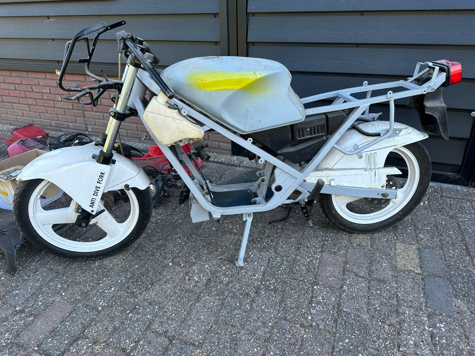 1 malaguti rst eerste model semi opknap zie omschrijving, Ophalen, Gebruikt