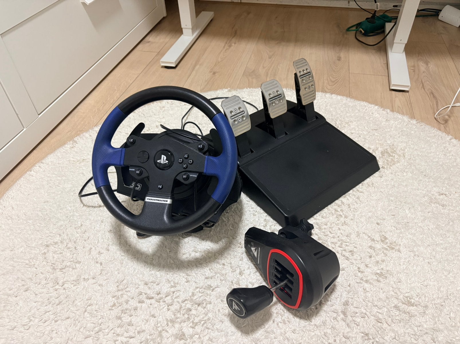 Thrustmaster T150 Pro + Versnellingspook – Complete Set, Spelcomputers en Games, Spelcomputers | Sony PlayStation Consoles | Accessoires