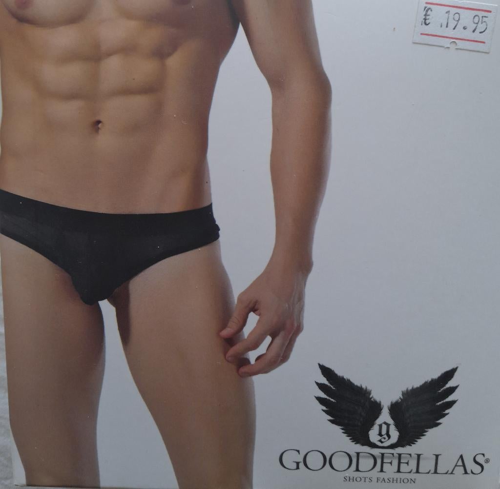2x string zwart mt: XL  "good fellas, Ophalen, Zwart