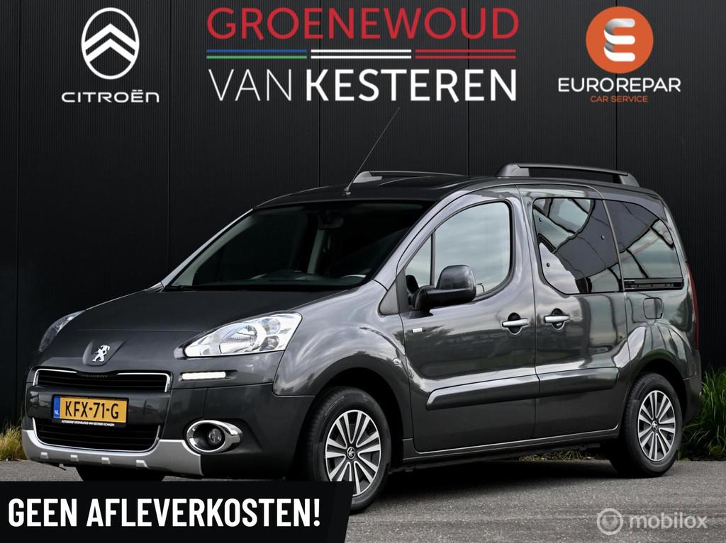 Peugeot Partner Tepee 1.6 VTi 120pk Style, Auto's, Peugeot, Voorwielaandrijving, Stof, Gebruikt, 4 cilinders