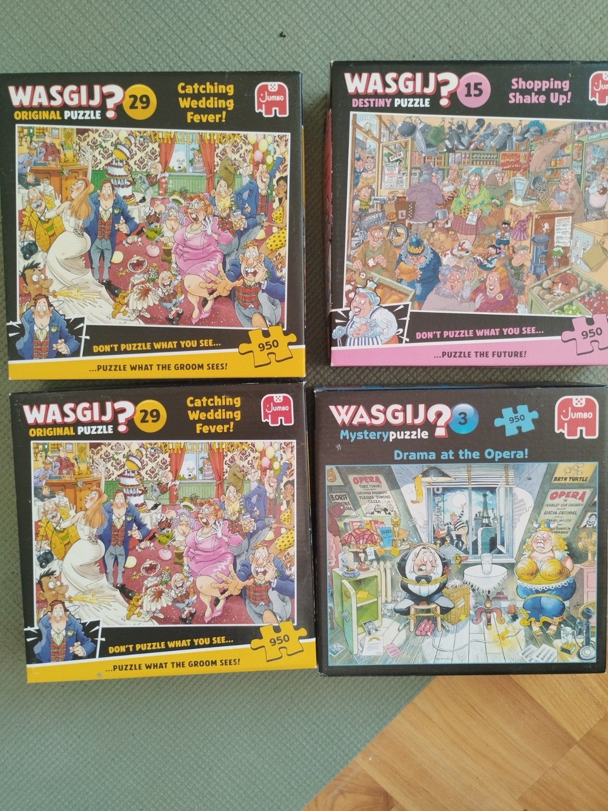 Wasgij, Ophalen, 500 t/m 1500 stukjes, Zo goed als nieuw