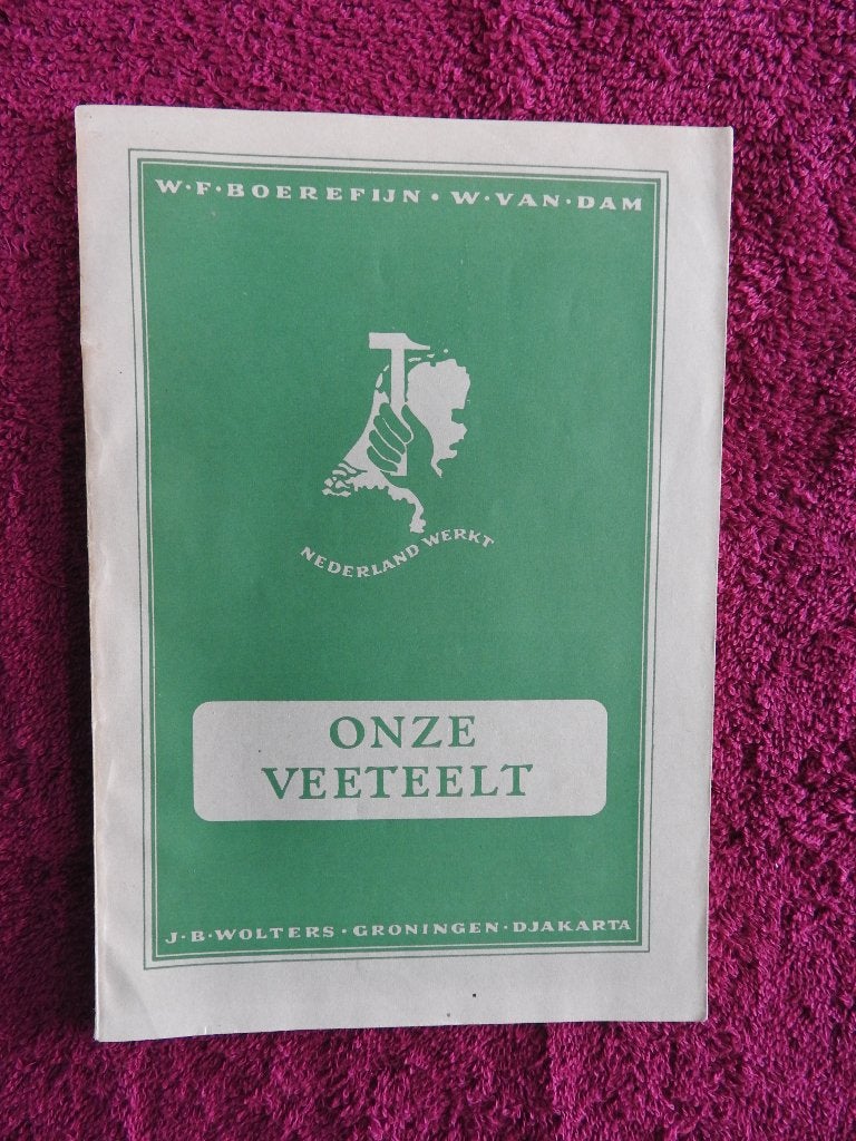K. Norel - Onze Veeteelt - Nederland werkt, Ophalen of Verzenden, Zo goed als nieuw
