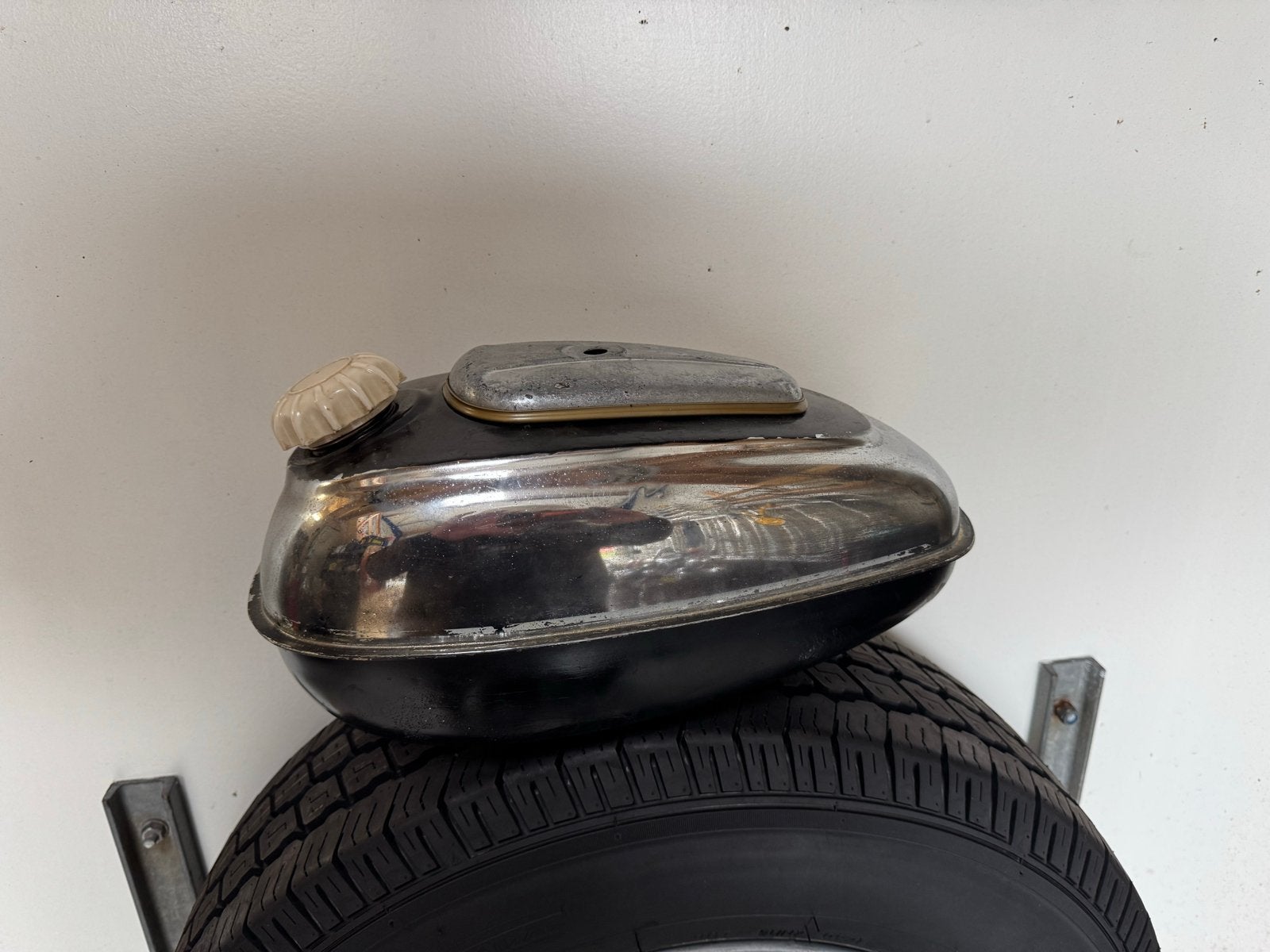 Puch 5,5 l brandstoftank, Ophalen of Verzenden, Gebruikt, Tank