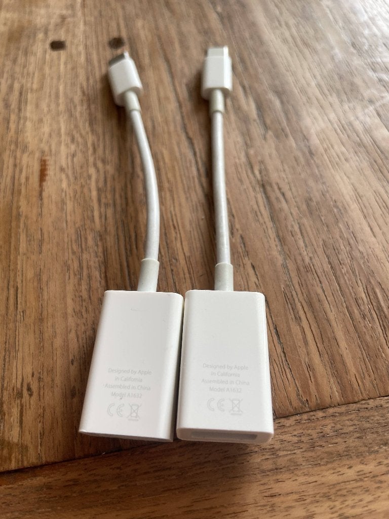 Apple USB-c naar USB adapter, Ophalen of Verzenden, Zo goed als nieuw