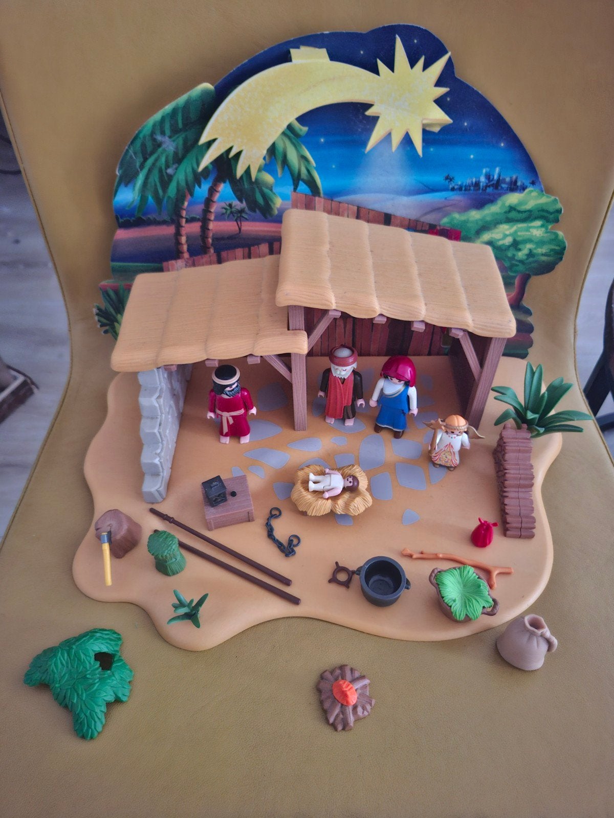 Playmobil Kerststal, Kinderen en Baby's, Ophalen, Gebruikt