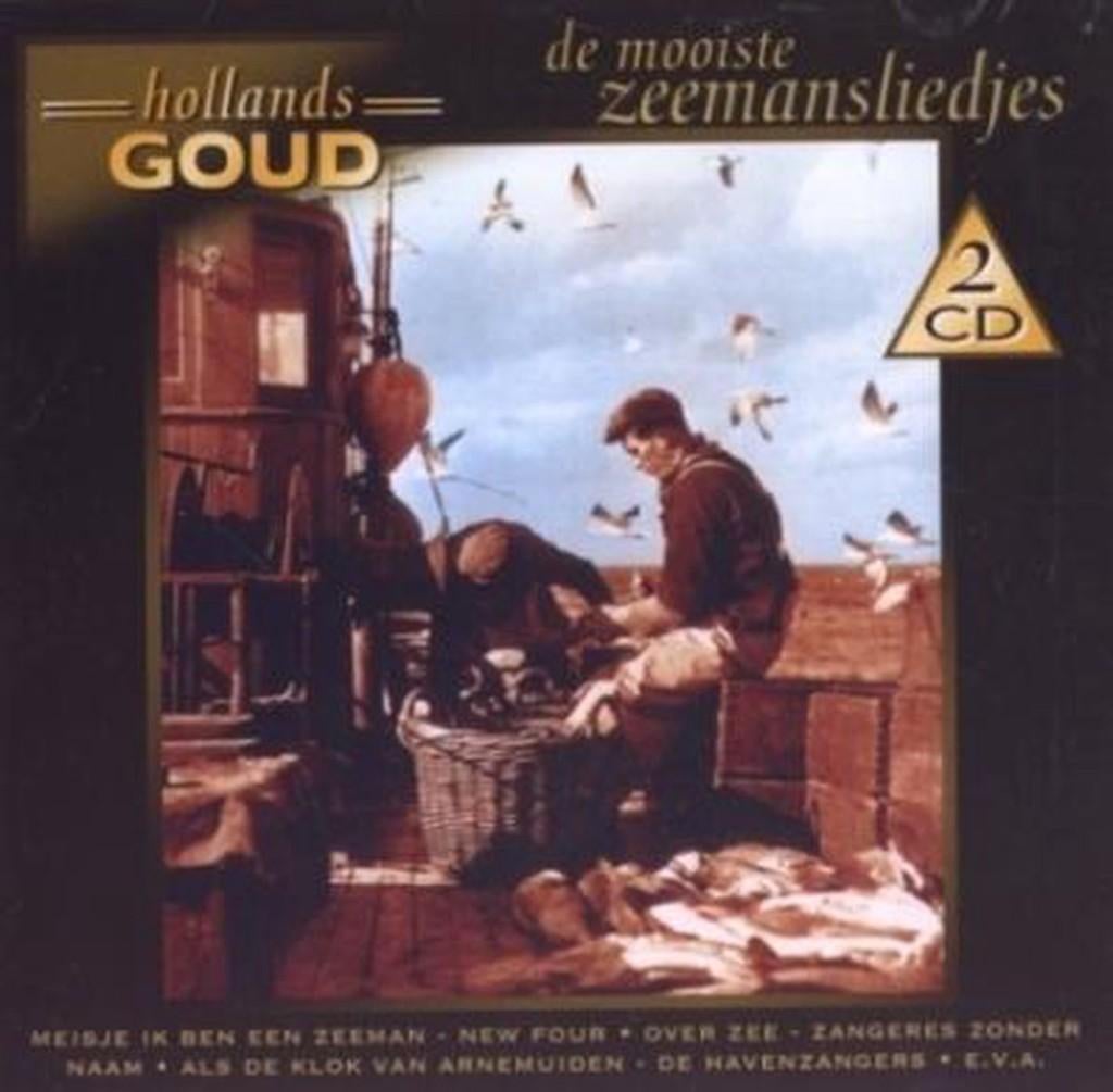 De mooiste Zeemansliedjes - Hollands Goud - 2CD, Ophalen of Verzenden, Nieuw in verpakking, Levenslied of Smartlap, Boxset