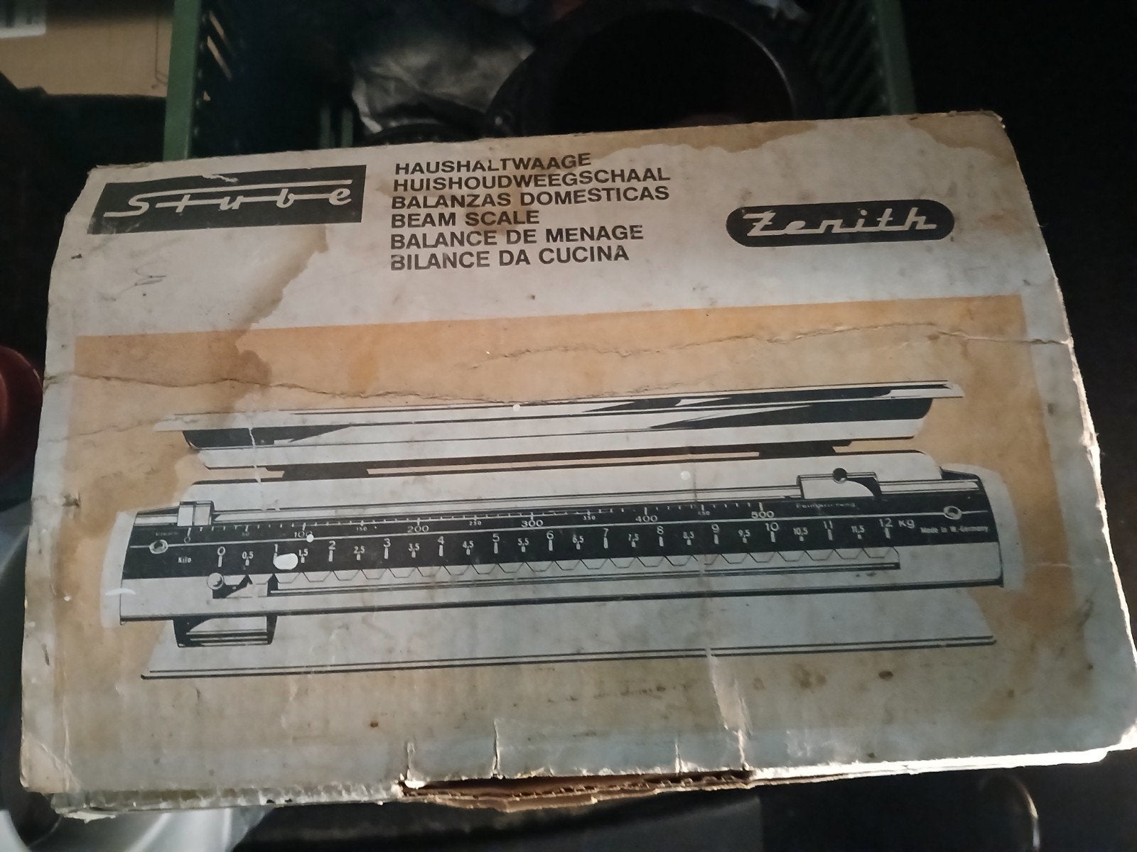Vintage Wegschaal werkt Prima, Ophalen of Verzenden