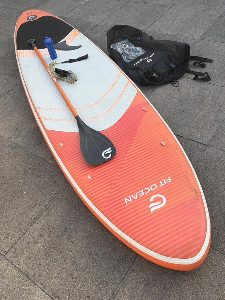 FIT OCEAN SUP Board Set - Compleet mee tenemen, Ophalen, Gebruikt, SUP-boards