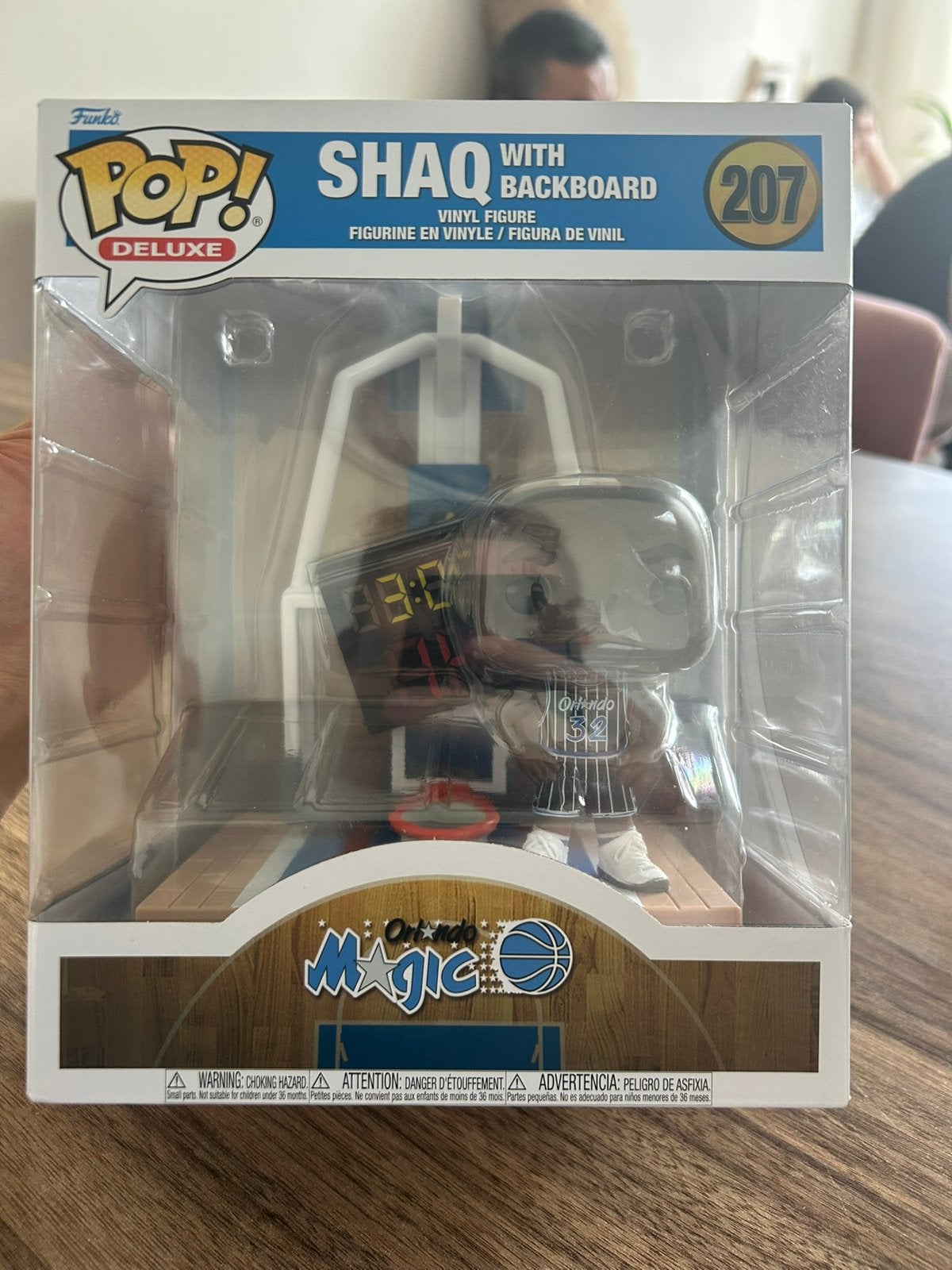 Shaq with backboard Funko pop deluxe 207, Ophalen of Verzenden, Nieuw