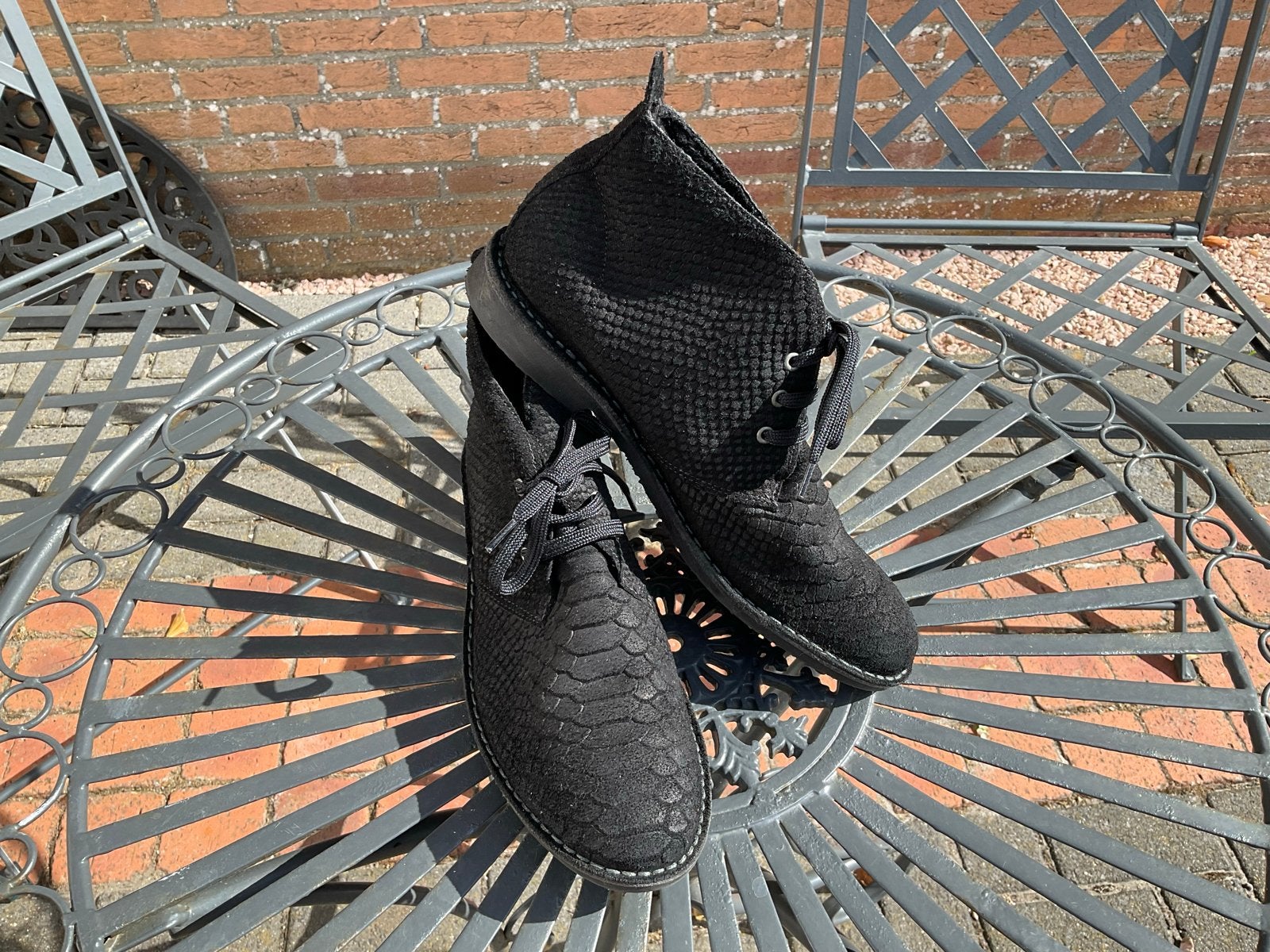 Hobbs Leren Boots Maat 42 - Nette Staat, Zwart, Lage of Enkellaarzen, Ophalen of Verzenden, Zo goed als nieuw