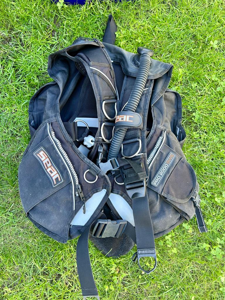 SEAC PRO 2000 SWS Trimvest size M - Gebruikt, Ophalen of Verzenden, Gebruikt, Trimvest of Wing