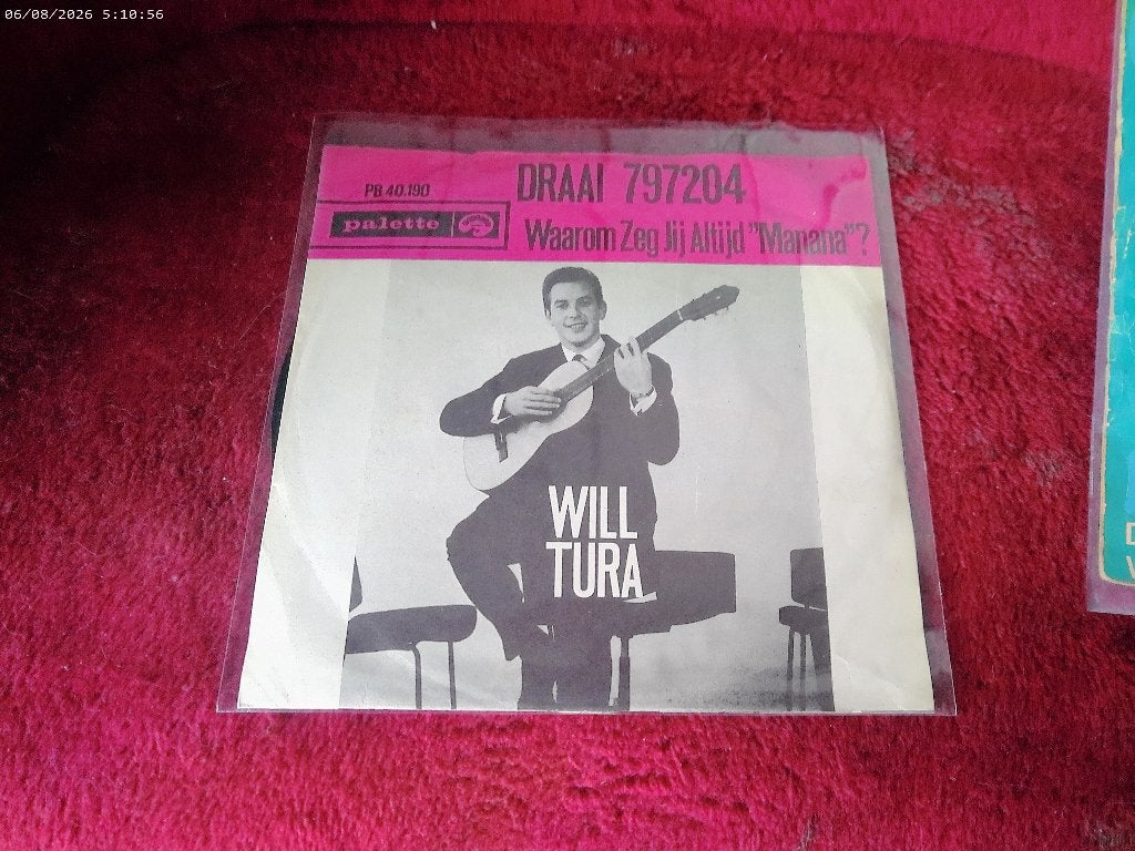 Will Tura - Draai 797204, Gebruikt, Fotohoes, 7 inch, Ophalen of Verzenden