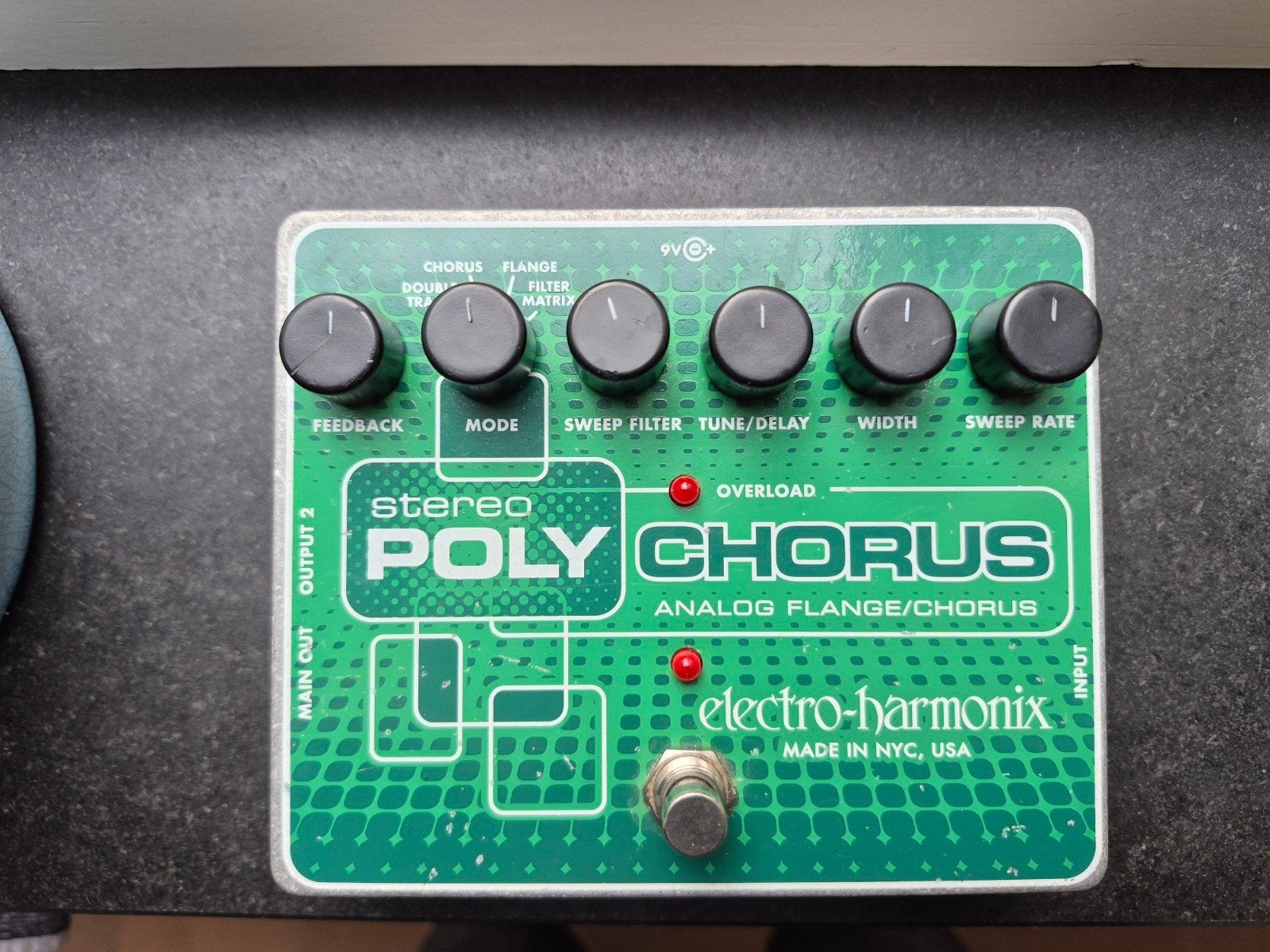 Electro Harmonix Stereo Poly Chorus, Muziek en Instrumenten, Effecten, Ophalen of Verzenden, Gebruikt, Delay of Echo