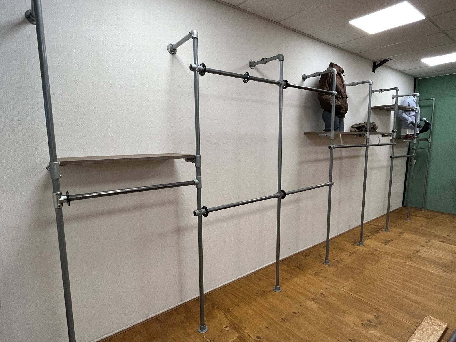 25 Steigerbuizen;  2.42 mtr + 9 buizen; 1 mtr+ Koppelstukk, Doe-het-zelf en Verbouw, Ophalen, Zo goed als nieuw, Overige typen