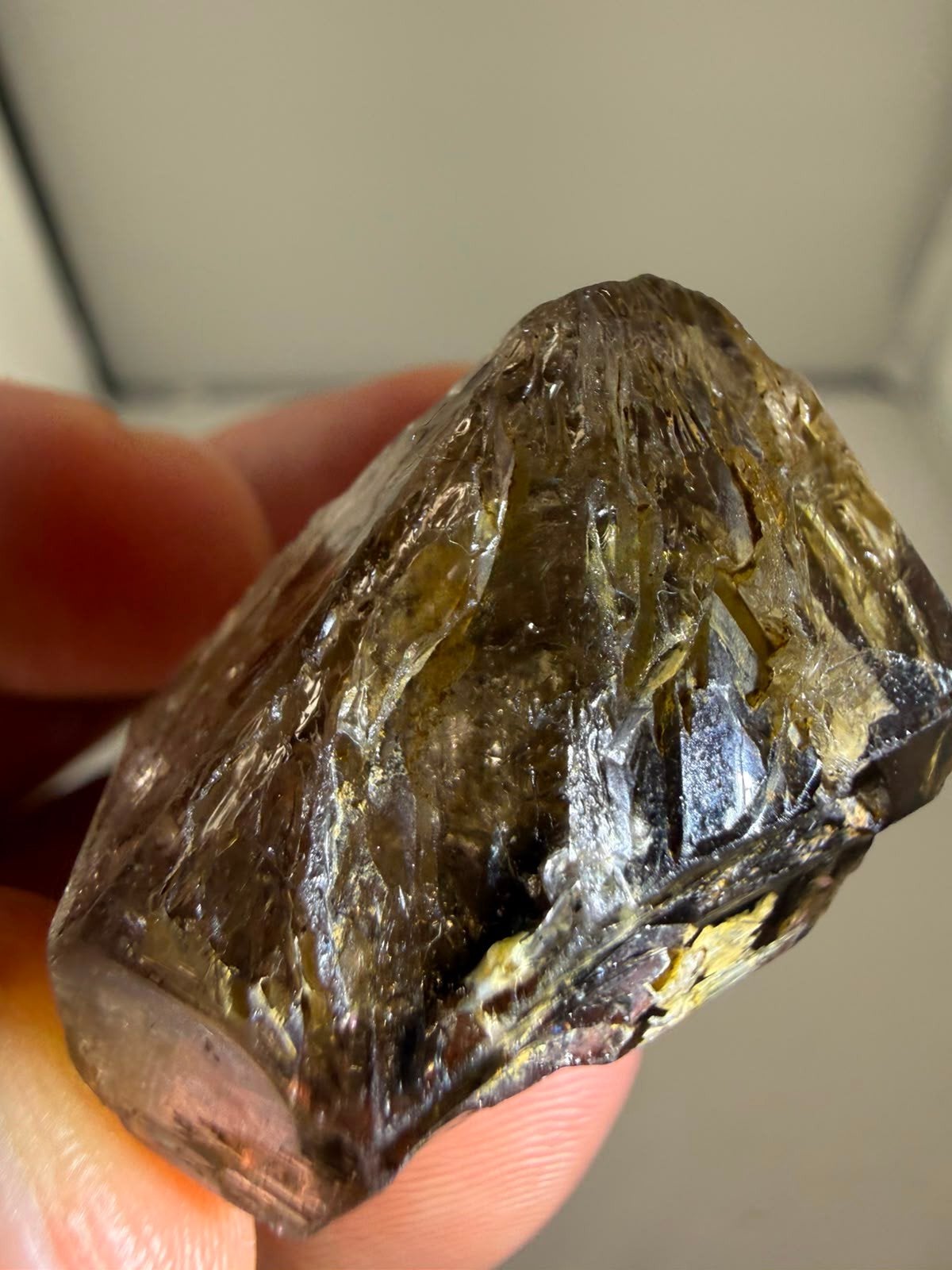Herkimer Diamant Kwarts N385 - 21 gram, 38x27x20mm, Ophalen of Verzenden