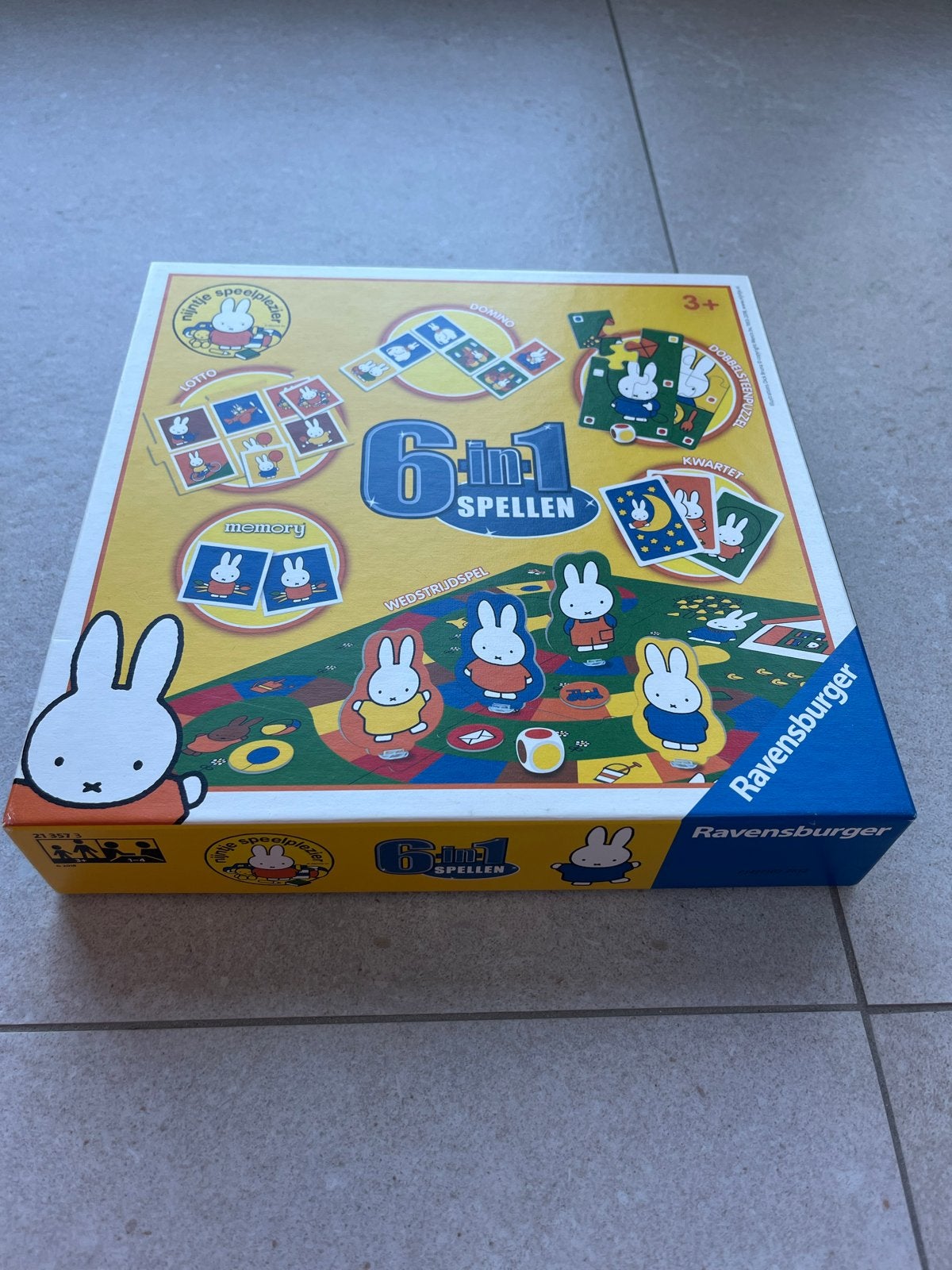 Nijntje 6-in-1 Spellenpakket - Ravensburger, Ophalen, Zo goed als nieuw, Jongen of Meisje