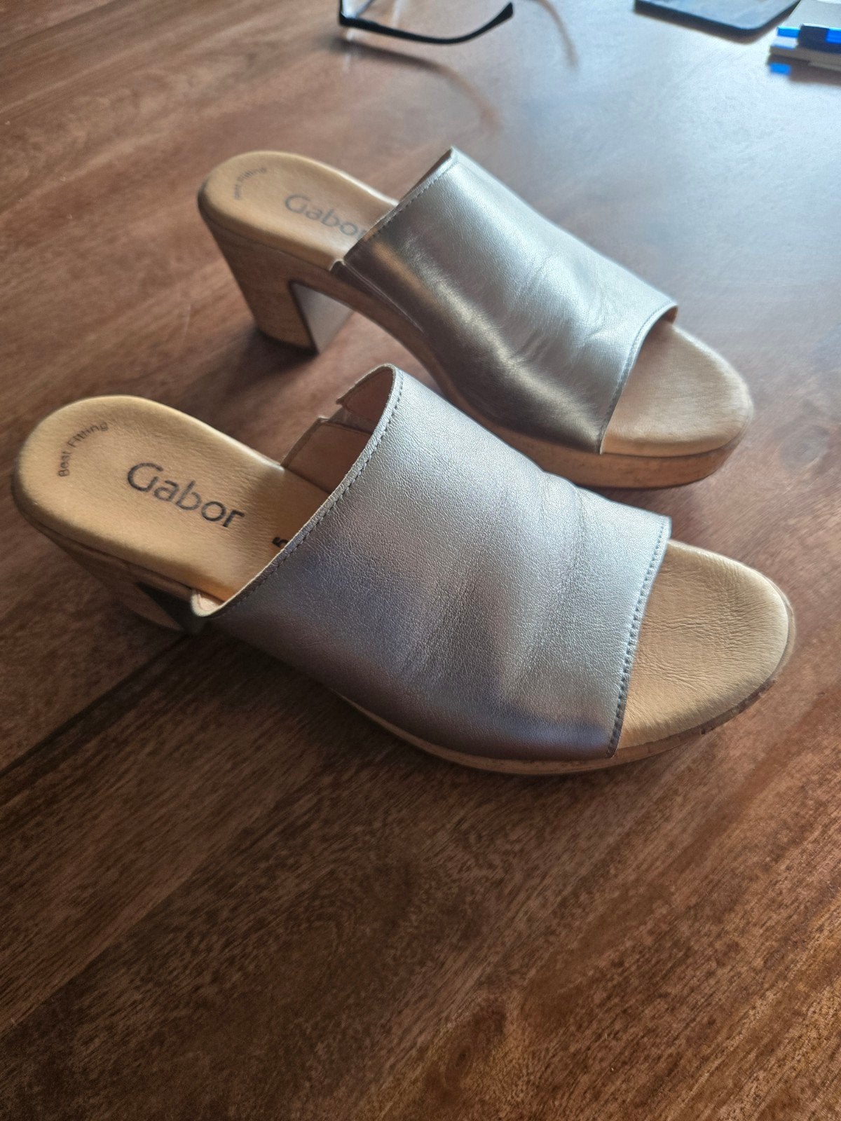 Gabor muiltjes, slippers ,leer, Ophalen of Verzenden, Meisje, Overige typen