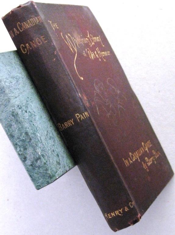 In a Canadian Canoe 1891 Barry Pain - Humor, Antiek en Kunst, Antiek | Boeken en Bijbels, Ophalen of Verzenden