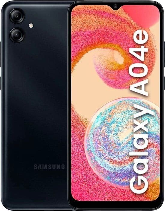 Samsung Galaxy A04e, Telecommunicatie, Mobiele telefoons | Samsung, Overige modellen, Zwart, Touchscreen, Ophalen of Verzenden